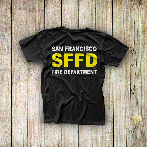 Fire Department Rescue of San Francisco SFFD T-Shirt Multicolors S-XXL Present