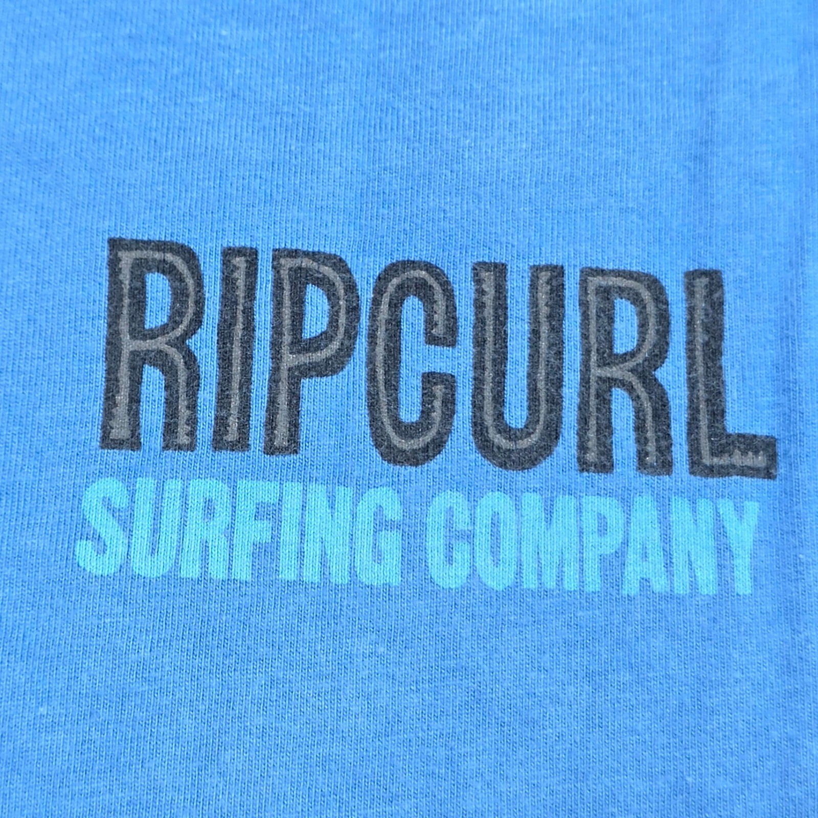Rip Curl T Shirt Mens Large Blue Graphic Surfing Company Crafted For The Search