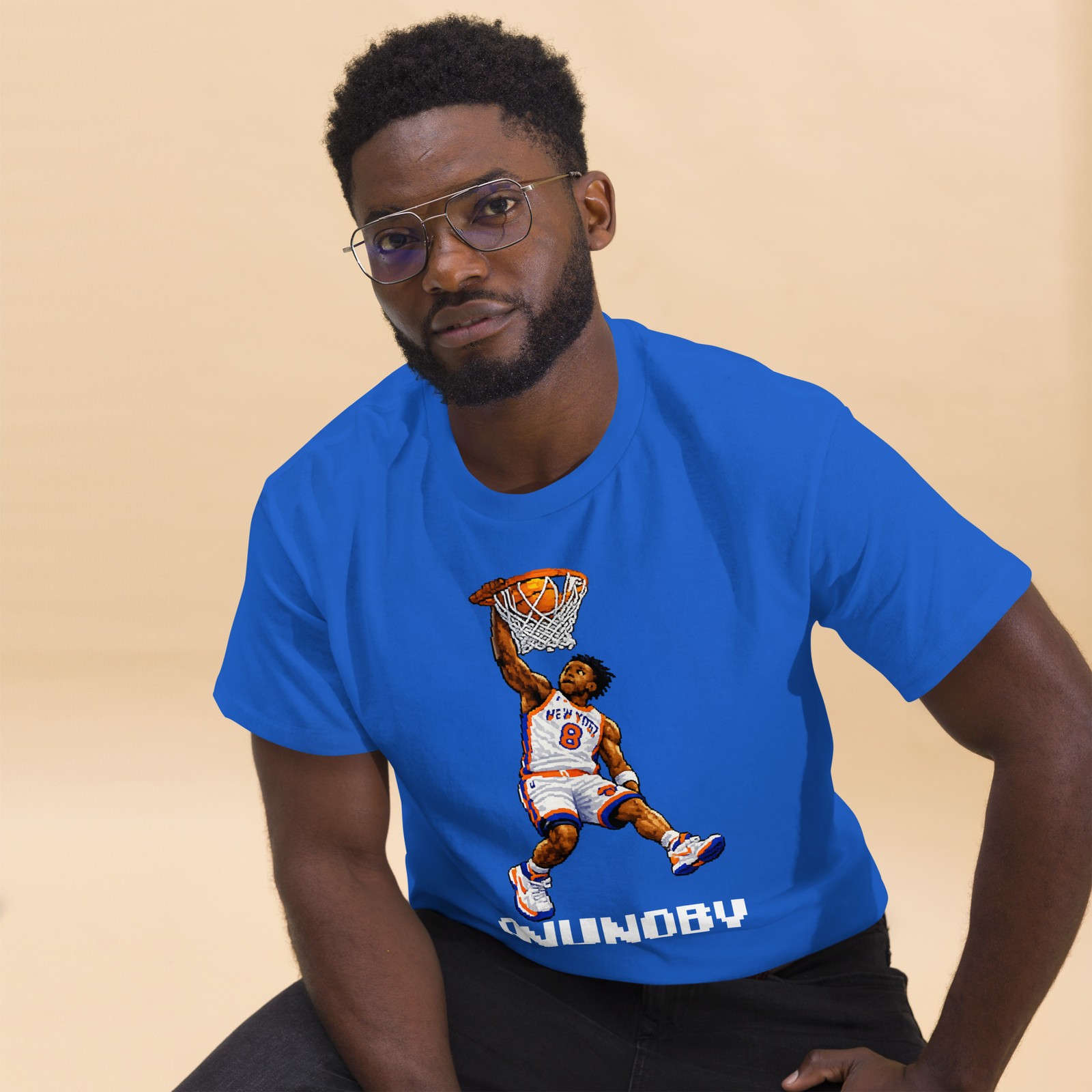 OG Anunoby Shirt New York Basketball Tee Retro Video Game Playoff Gear
