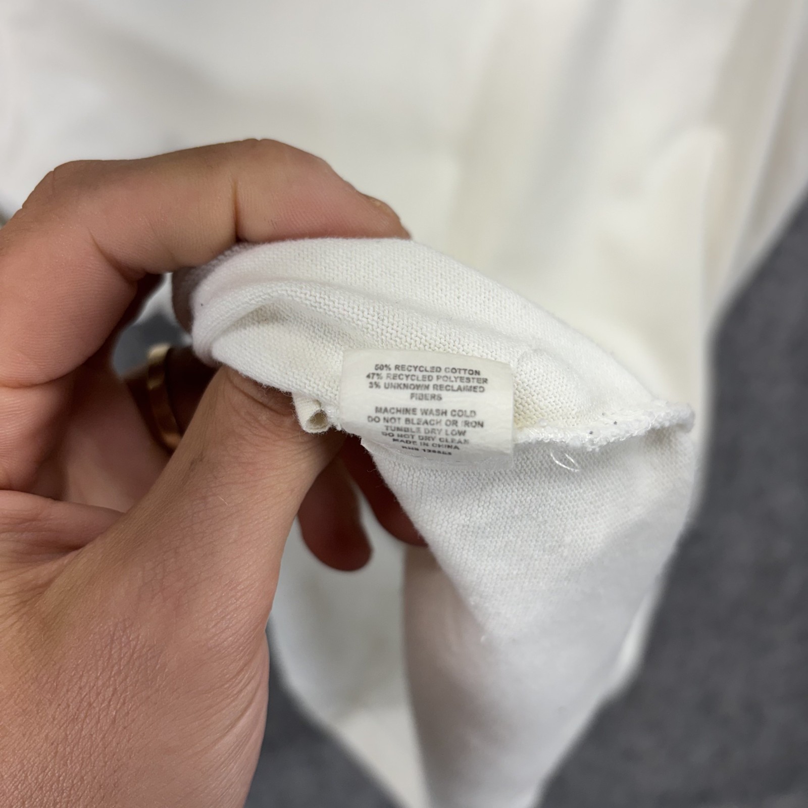 Taylor Stitch T-Shirt Men&rsquo;s Small White Chest Pocket Short Sleeve Slub Cotton