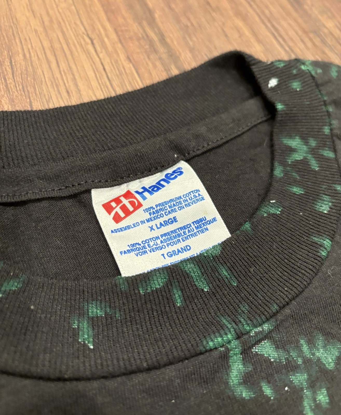 Vtg 90s The Beatles Rubber Soul AOP Winterland T-Shirt Single Stitch NOS – Sz XL
