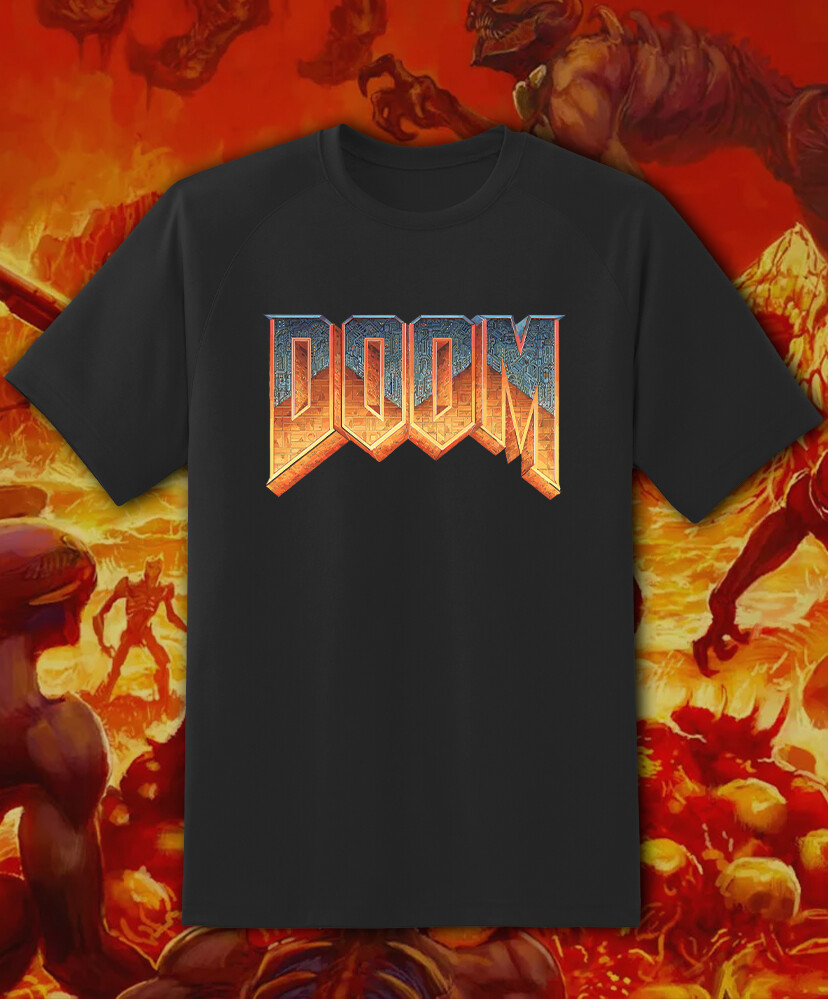 Doom Video Game Retro Arcade Game T Shirt Fast Ship!