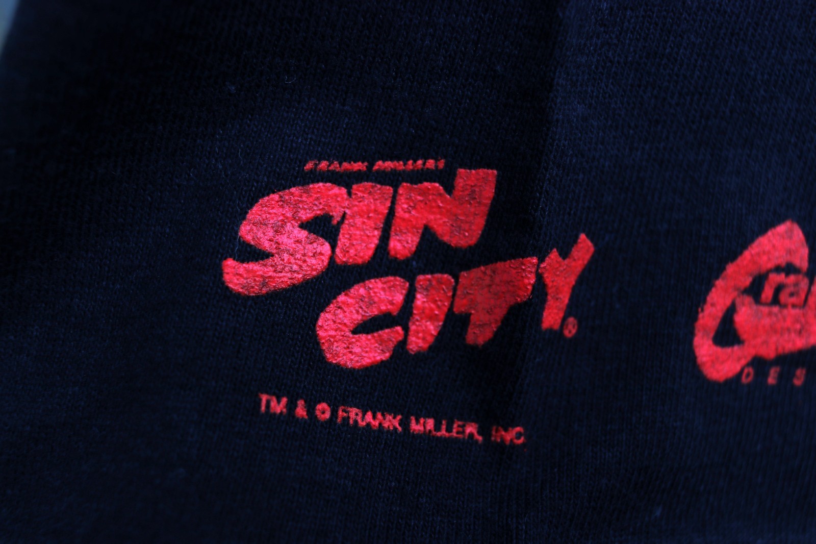 NOS – BLAM BLAM Frank Miller Sin City Comic Graphitti T Shirt – Multiple Sizes