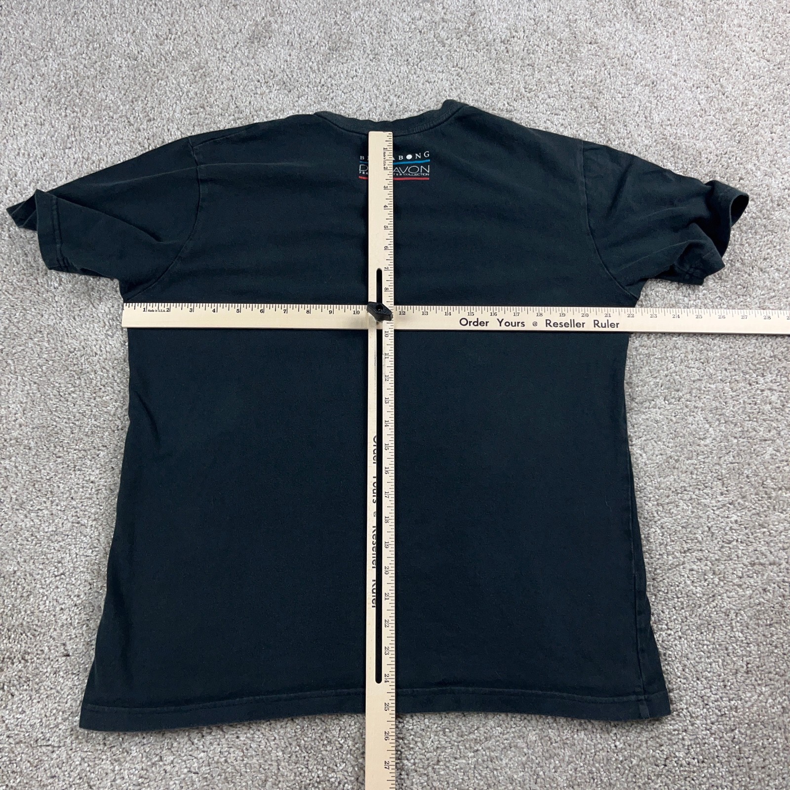 VINTAGE Billabong Shirt Mens Extra Large Black Slim Fit Donnie&rsquo;s Fins Donavon