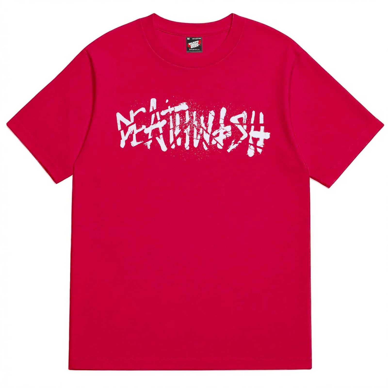 Deathwish Shirt Broken Tee Red Skateboard Mens