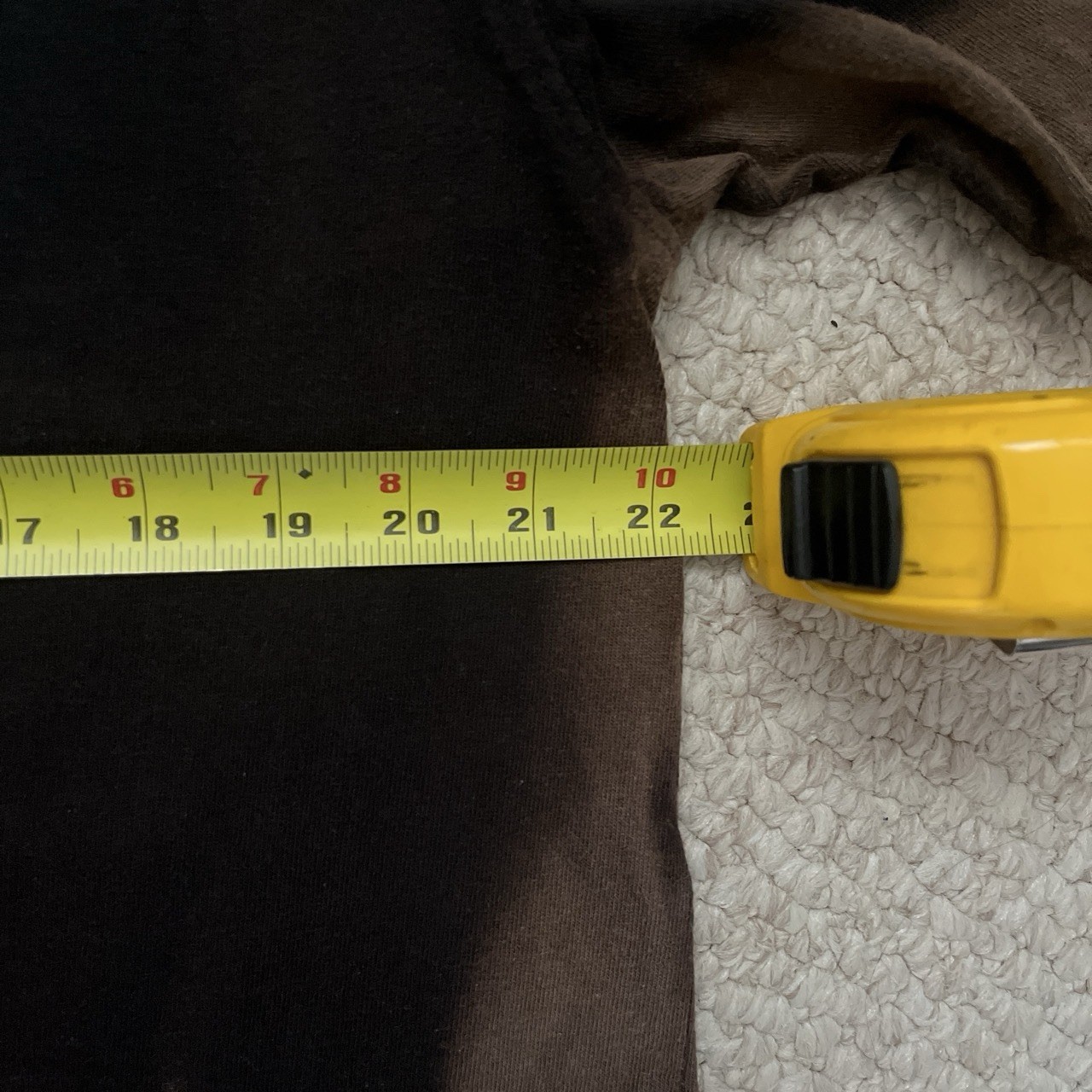 Sun faded & Distressed Carhartt Black Tee shirt (no pocket)