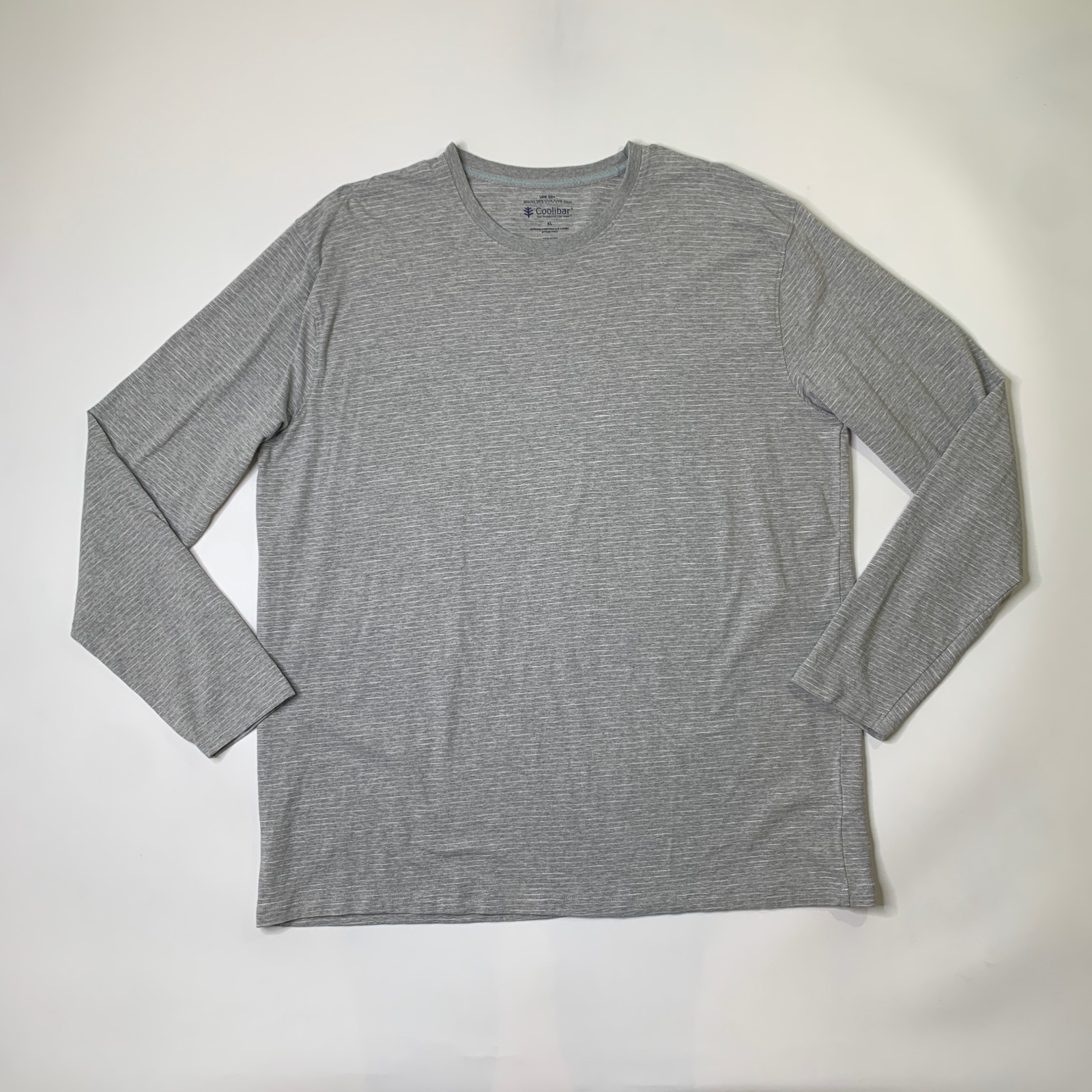 Coolibar T Shirt Mens Extra Large Morada Everyday Long Sleeve Crew Neck UPF 50+