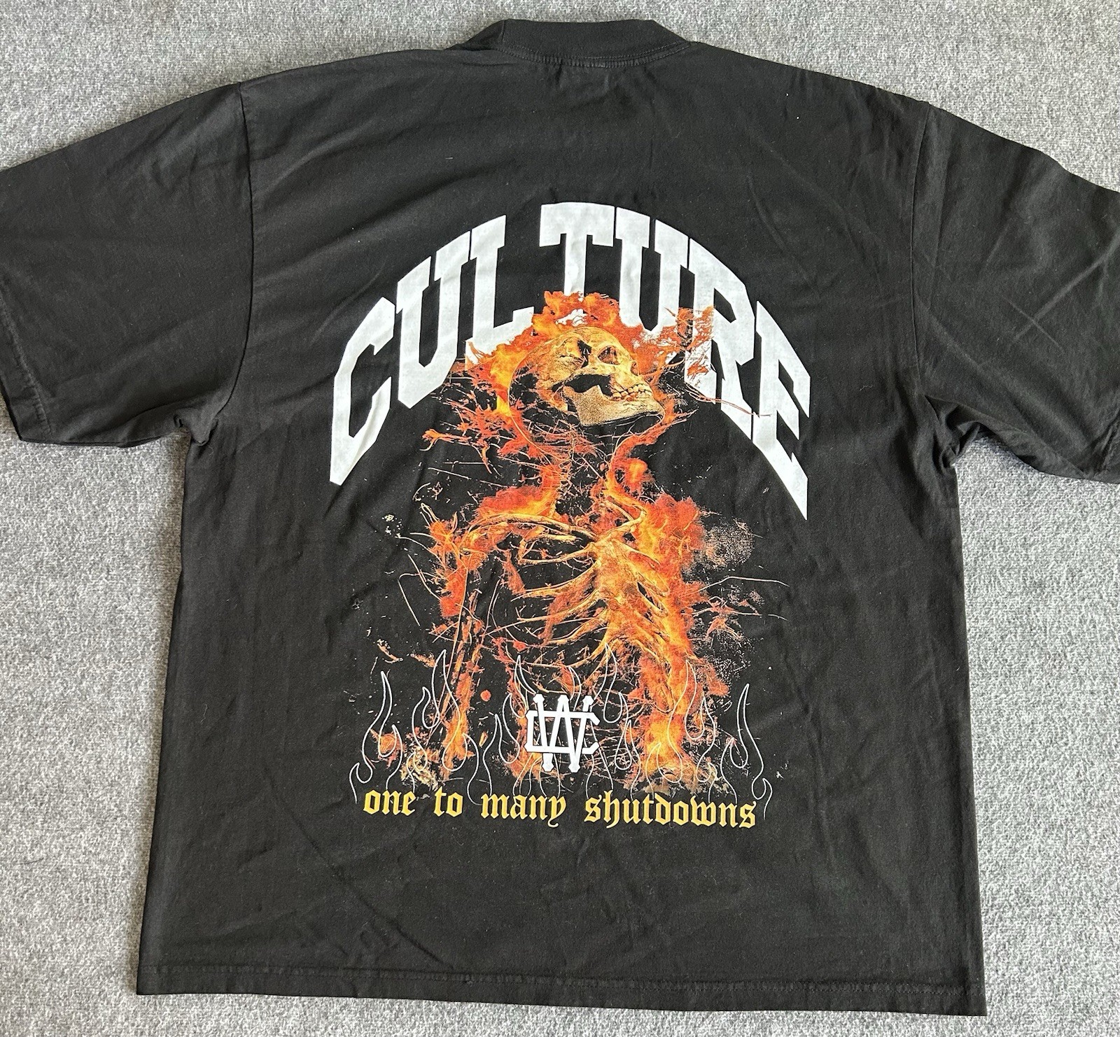 Shaka Wear Men’s Super Max Heavyweight Stylish T-Shirt Sz L World Famous CULTURE