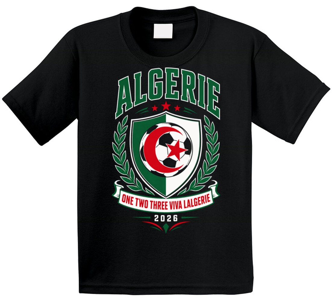 Algeria Soccer Pride 2026 T Shirt