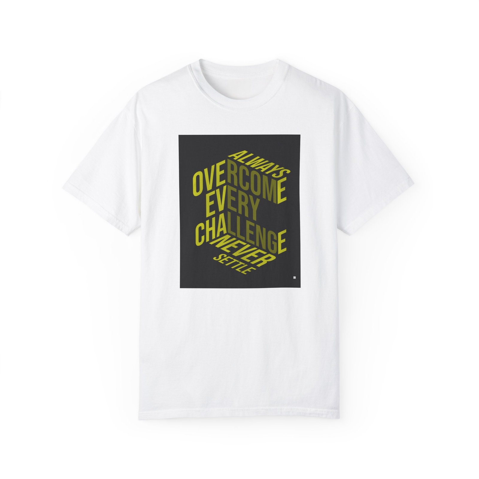 Inspiring Unisex Garment-Dyed T-shirt | Motivational Tee, Uplifting Shirt, Gift