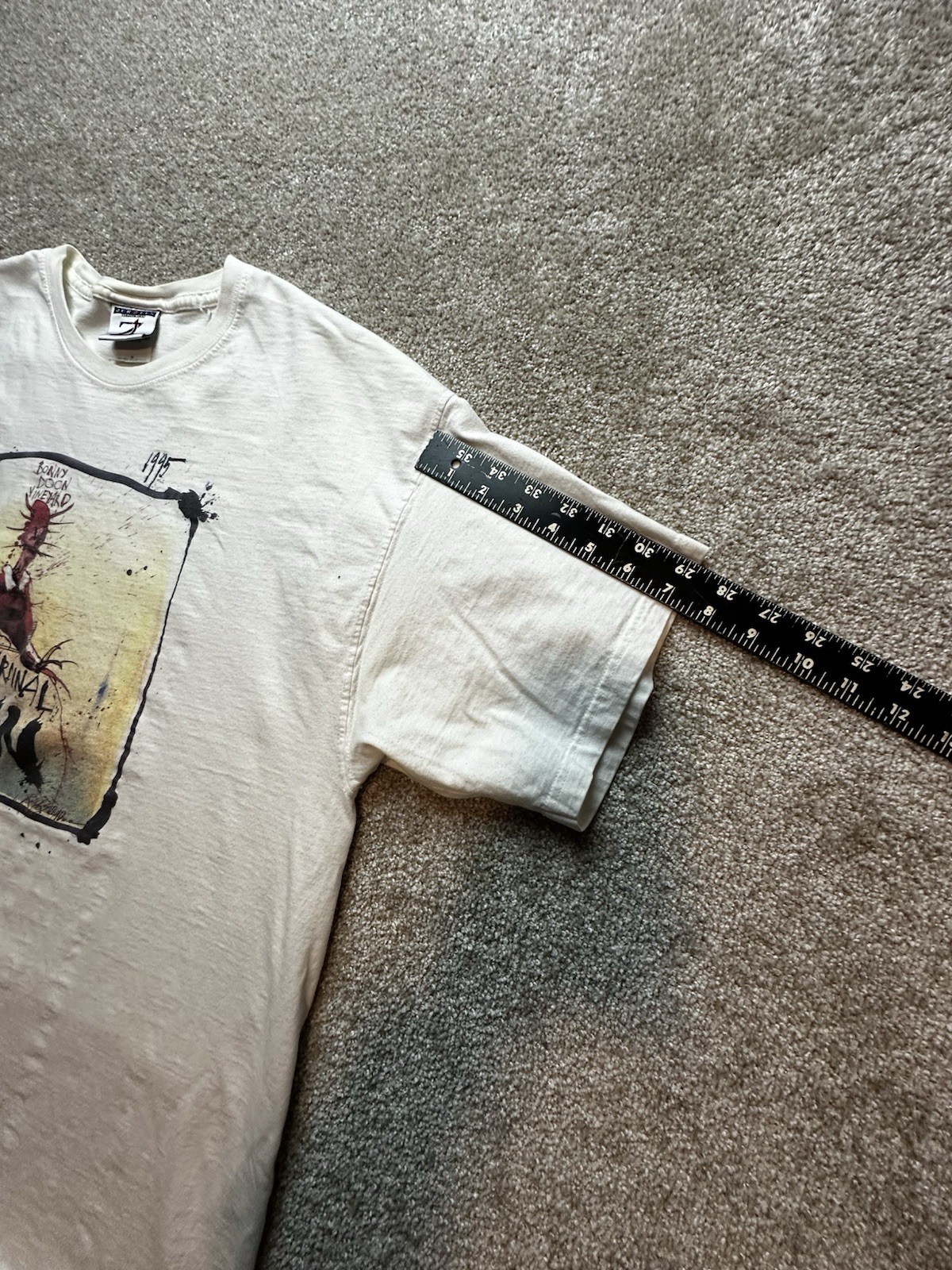 1995 Bonny Doon Vineyard – Cardinal Zin – Ralph Steadman Art – M&rsquo;s XL T-Shirt