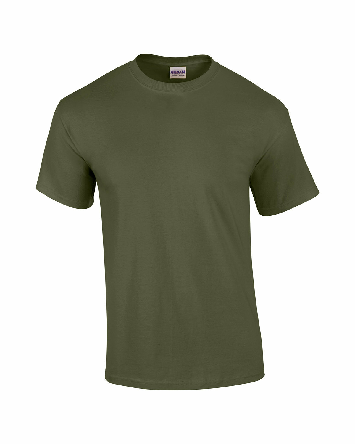 Military Green Blank Adult T-shirt