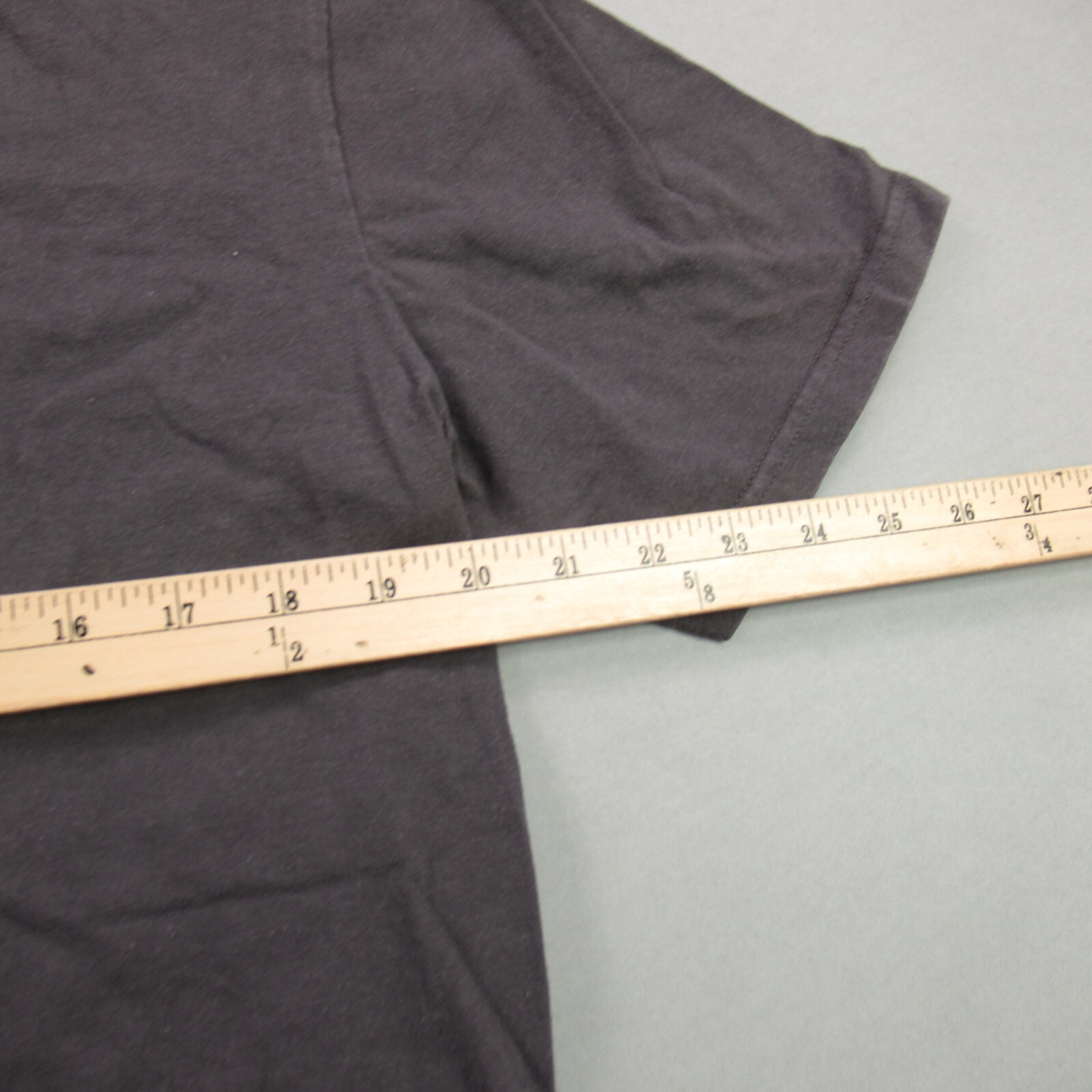 North Face Shirt Mens Large Short Sleeve Crew Neck Stretch Lightweight Gray Hike