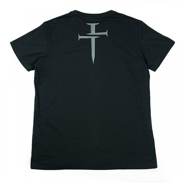 THREE NAILS Core Cross Tee Activewear – Live Your Purpose, Select Size & Color