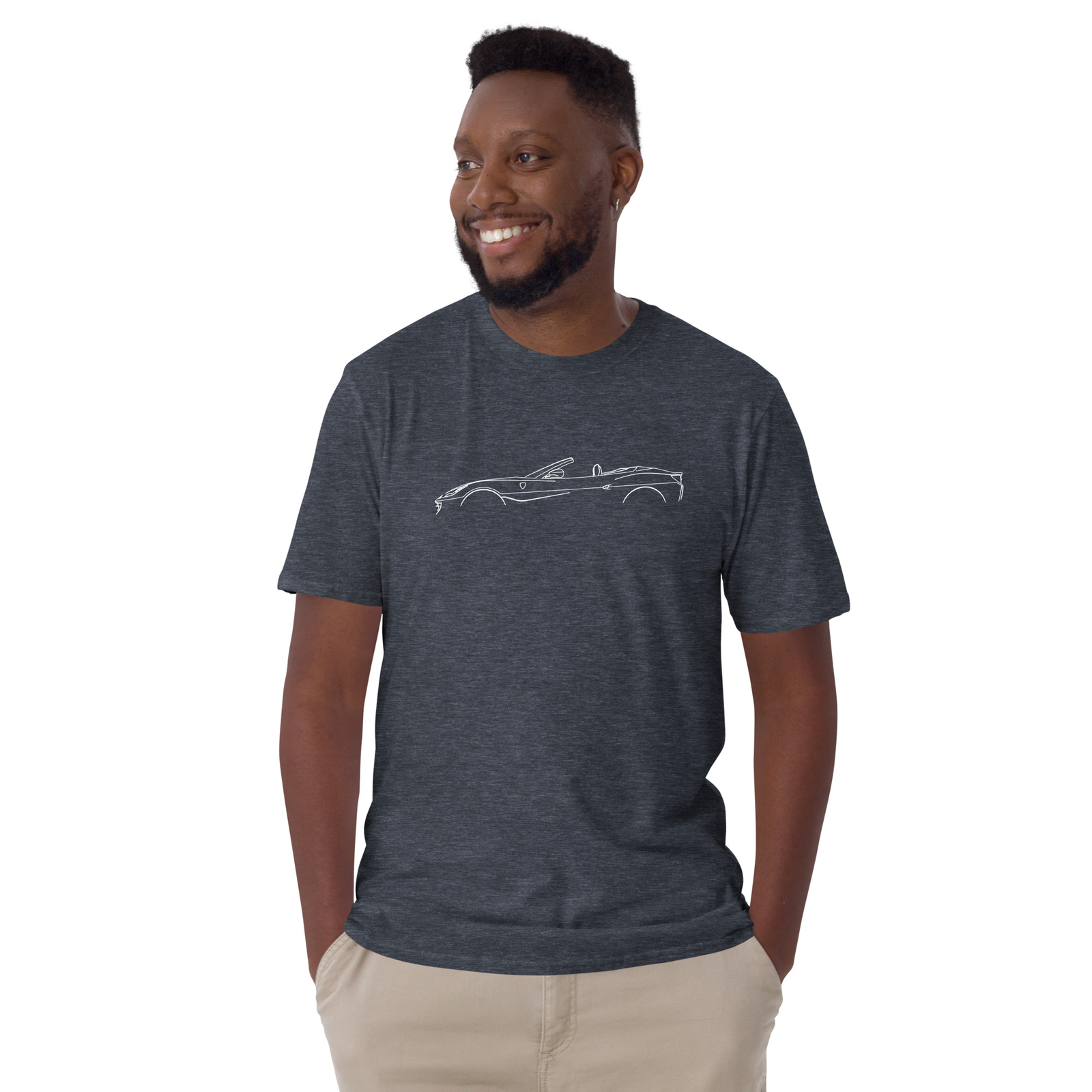 Softstyle T-Shirt For Ferrari Portofino 2017-2022 Car Owners Gift Tee Shirt