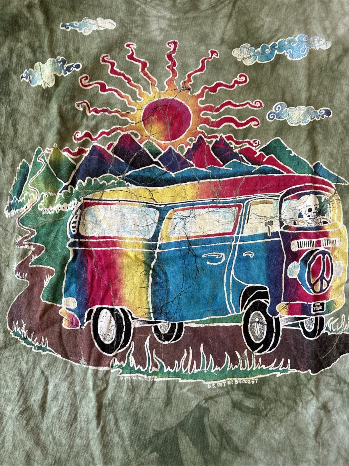 The Mountain Grateful Dead Bus Shirt, Brand New Different Colors, Men&rsquo;s Sizes