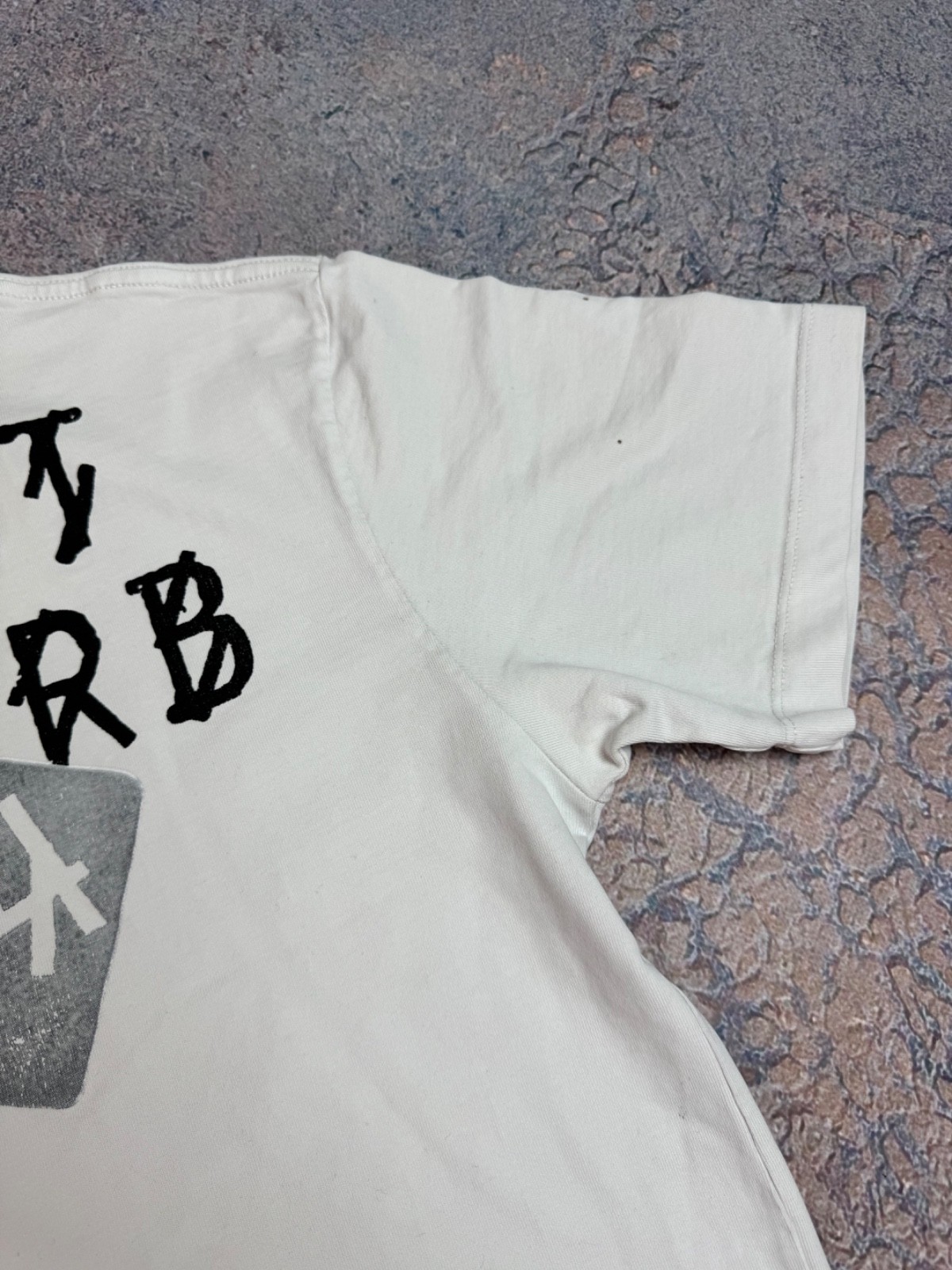 44 label group white t-shirt men oversized size M