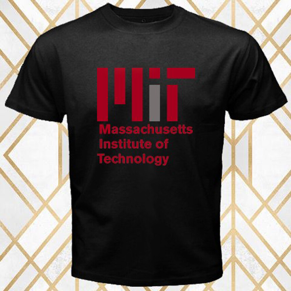 MIT Massachusets Institute Technology College Men&rsquo;s Black T-Shirt Size S – 5XL
