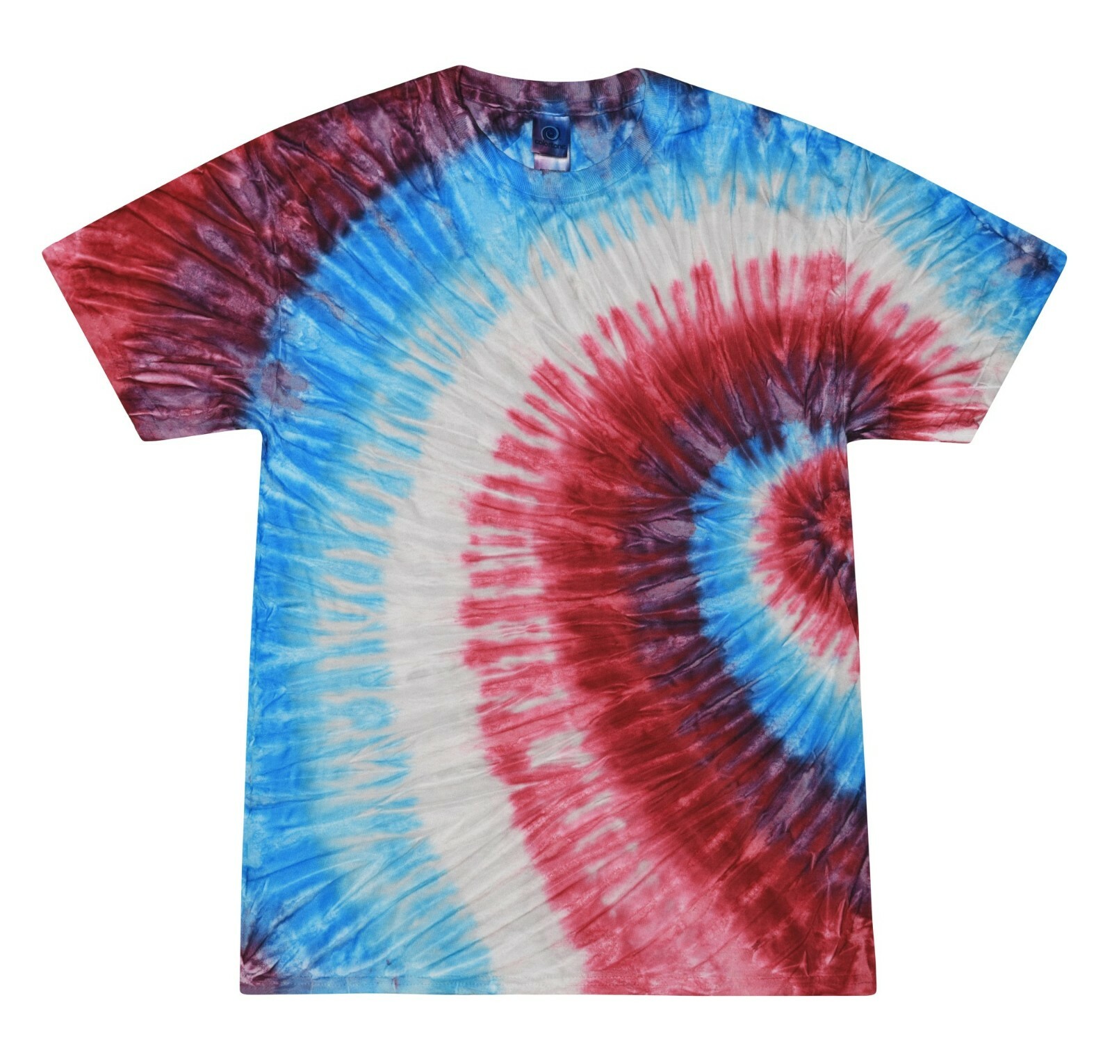 Tie Dye T-Shirts Multi-Color Kids & Adult 100% Cotton Colortone
