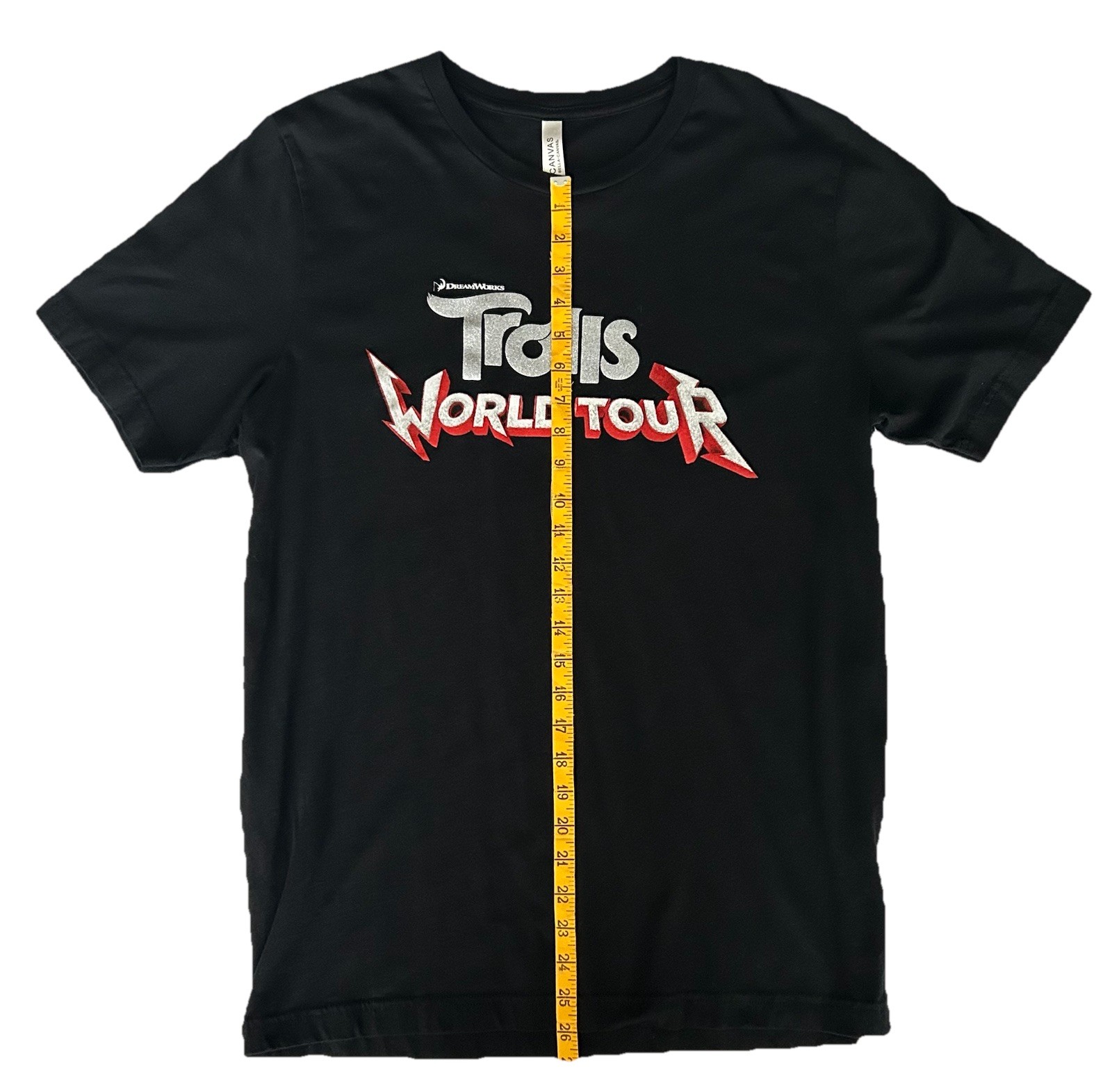 Rare Dreamworks TROLLS World Tour Promo Tshirt Size XL