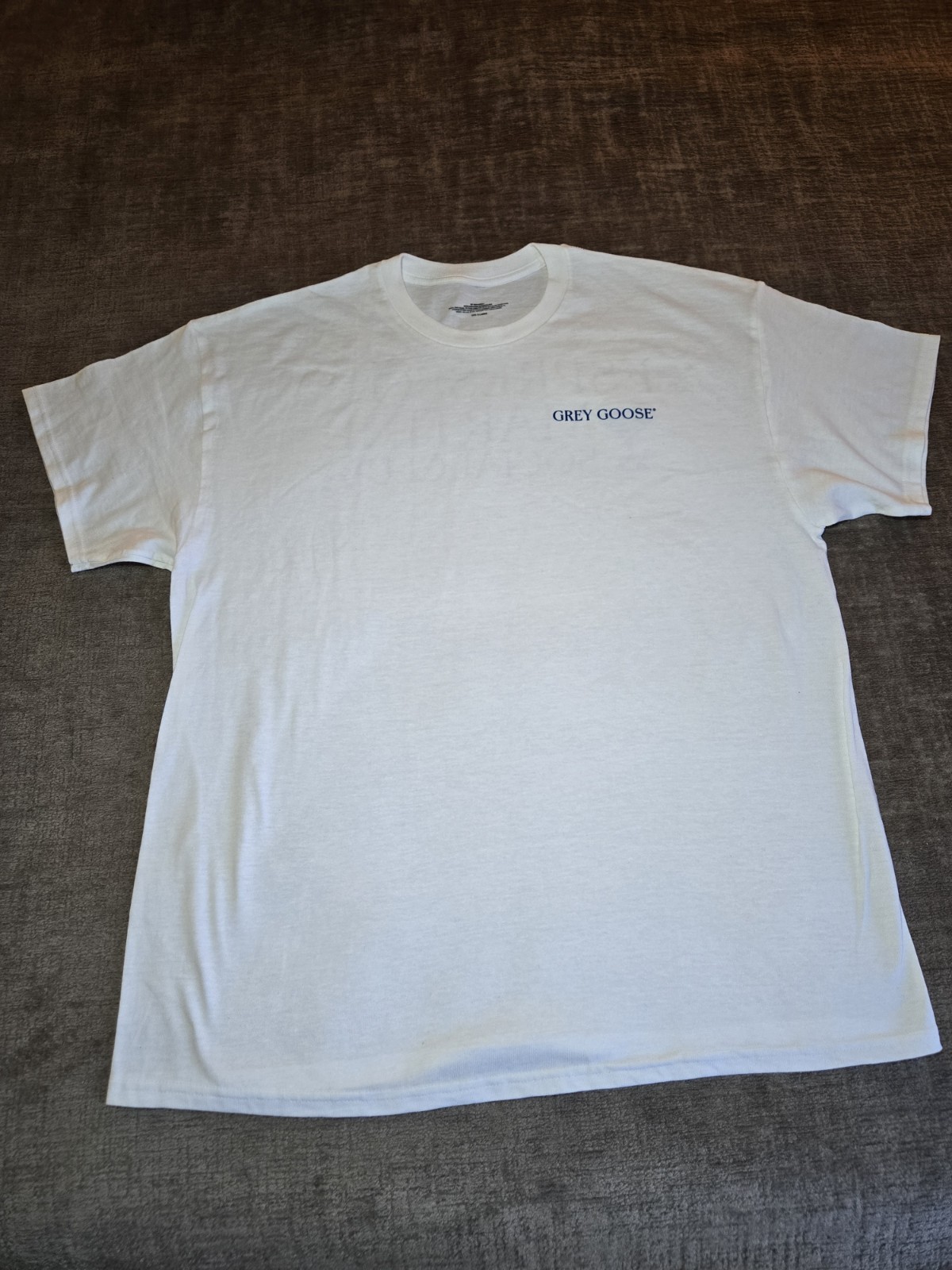 Gray Goose Chest Lego Front « Espresso Martini Social Club » Back graphic t-shirt