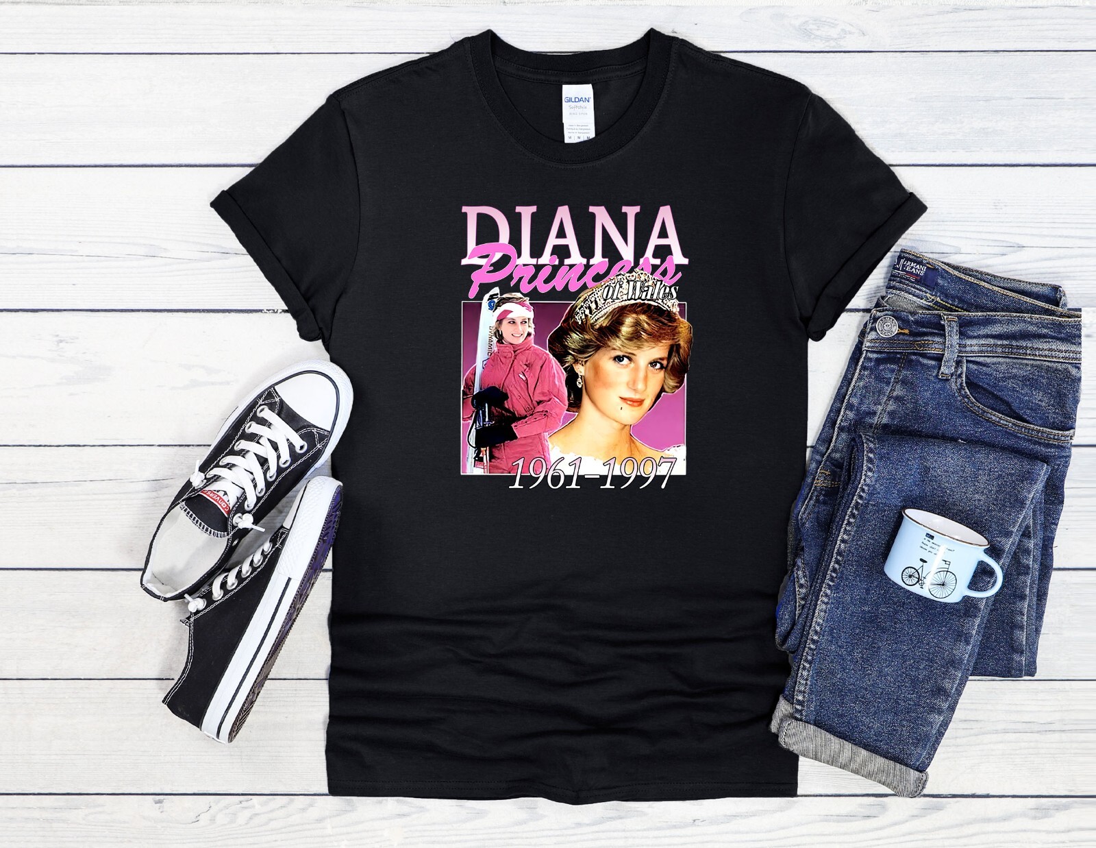 Princess Diana Shirt Memorial Art Men Women Unisex T Shirt Hoodie Baseball 3960