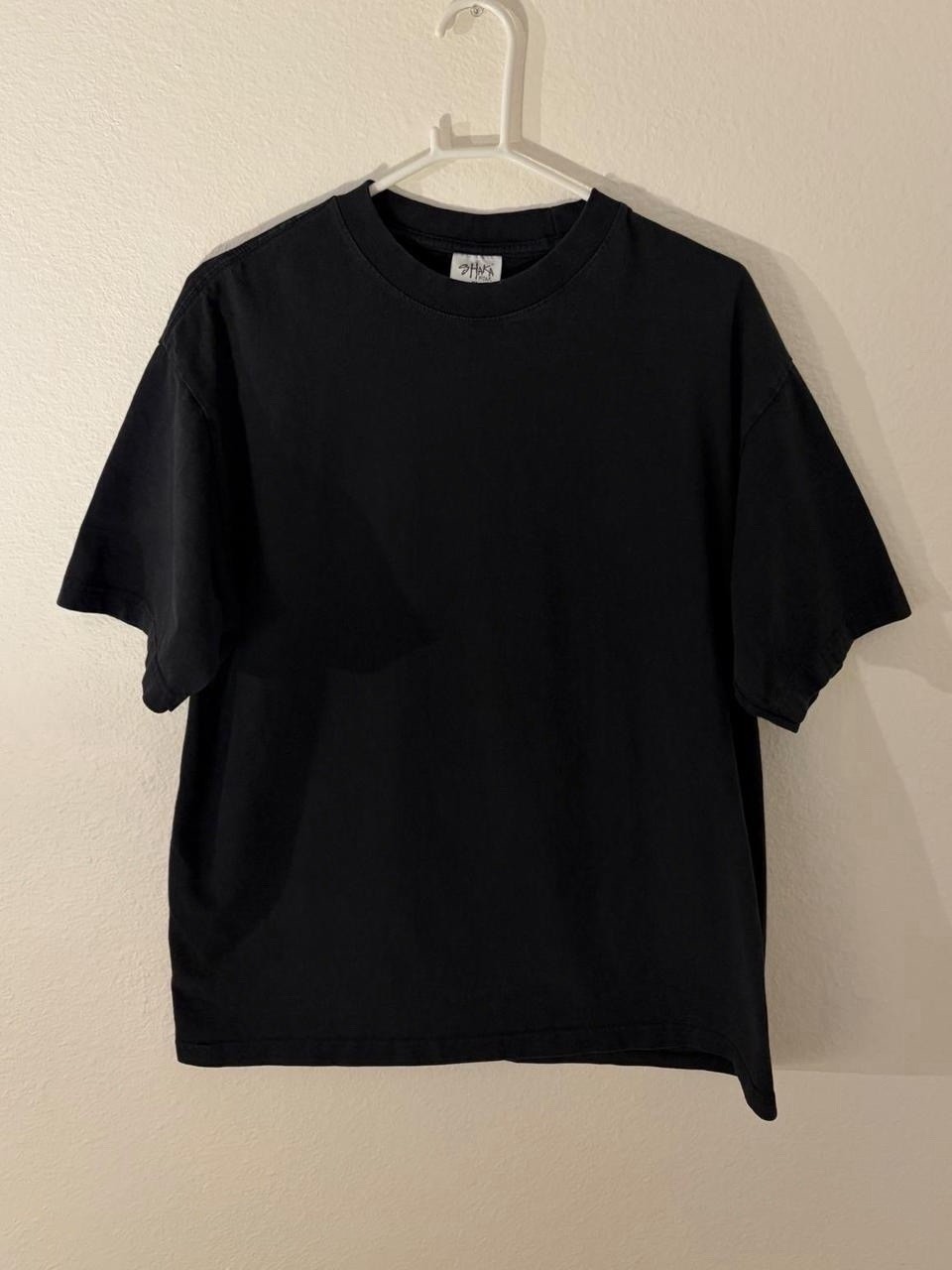 Shaka Wear Men&rsquo;s 100% Cotton World Famous Heavyweight T-Shirt EH6 Black Size XL