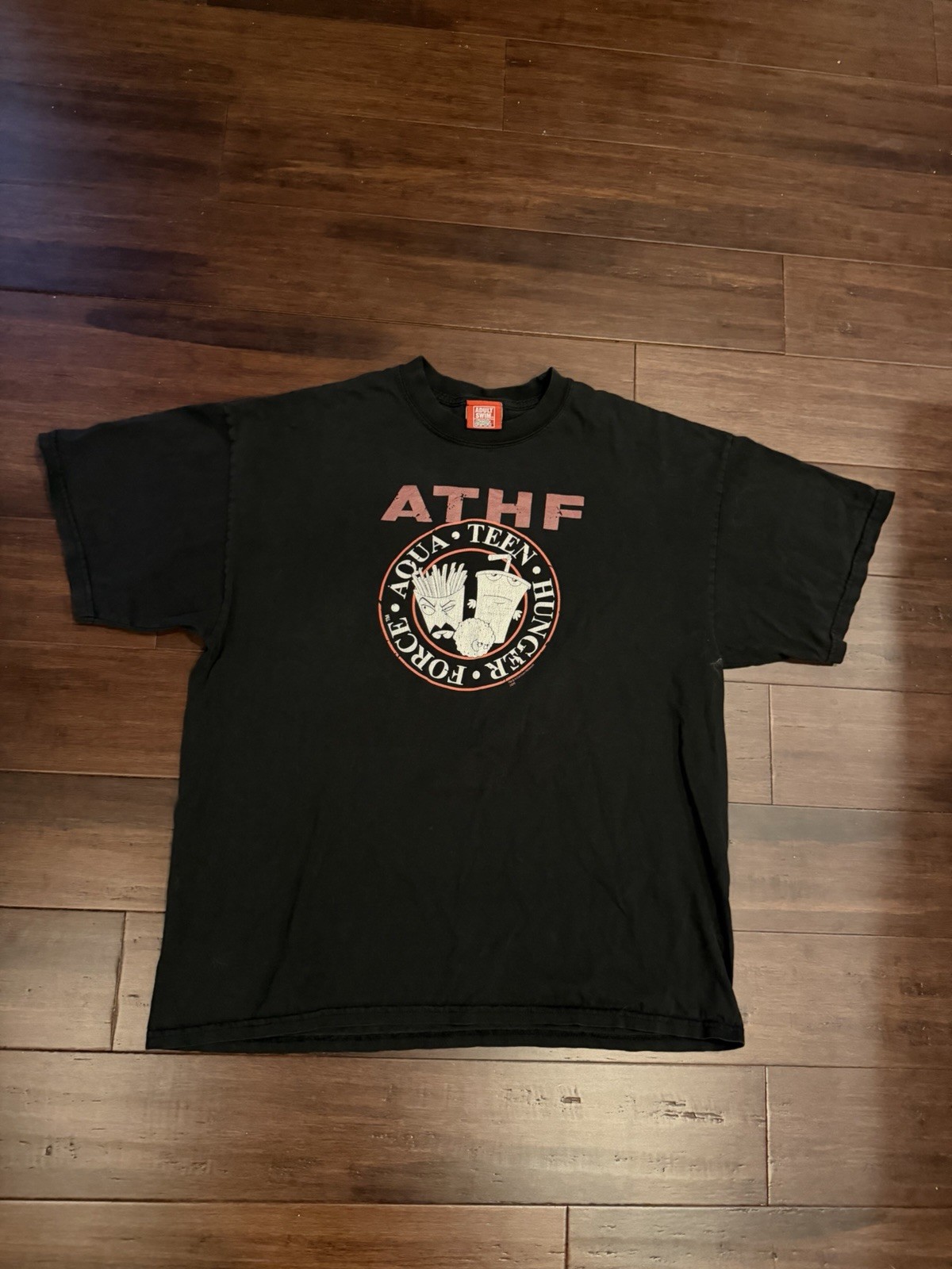 Vintage Aqua Teen Hunger Force Shirt Adult Swim Cartoon Network Y2K XL
