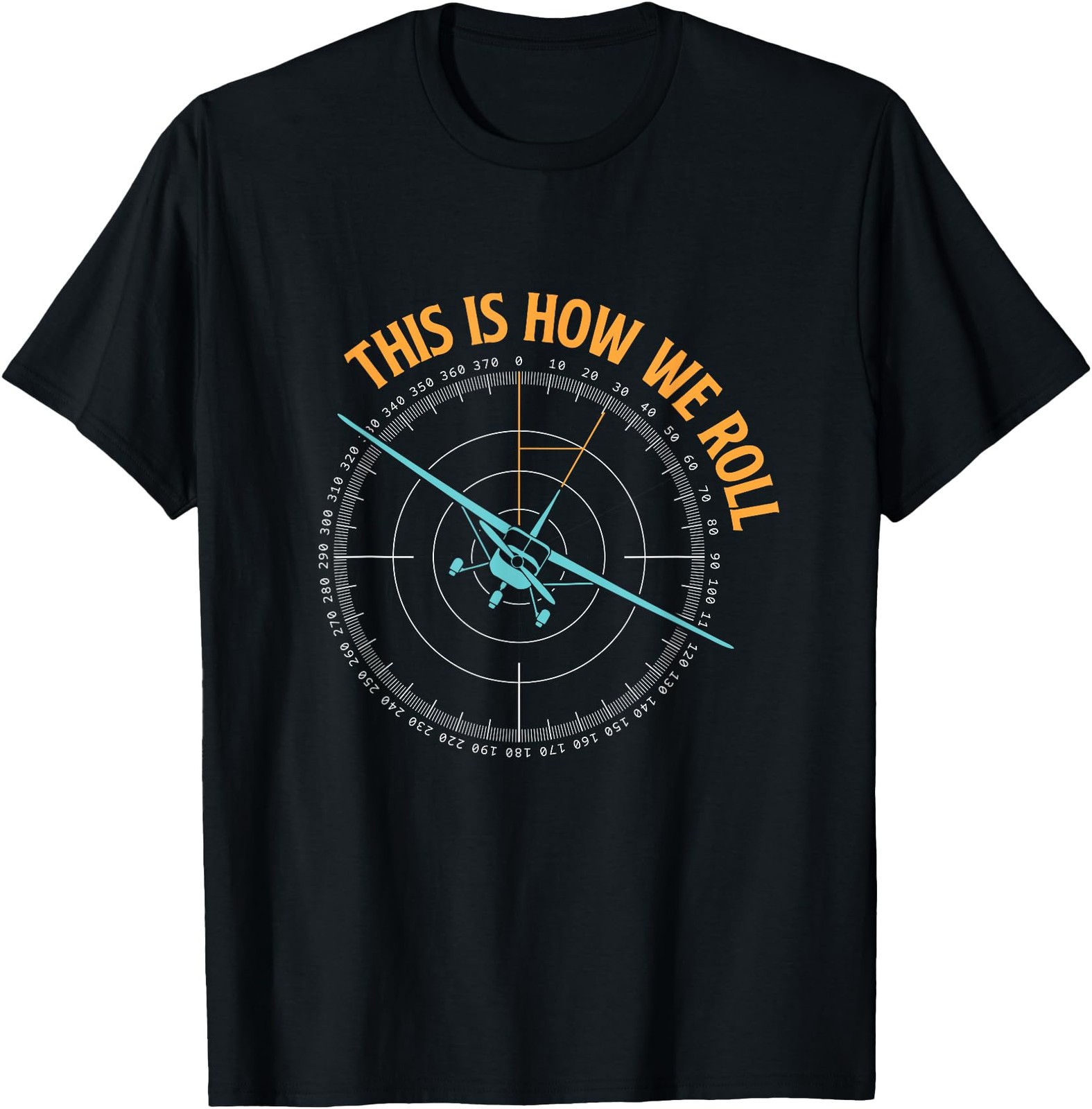 This is How We Roll – Airline Pilot Aviation Aircraft Lover T-Shirt