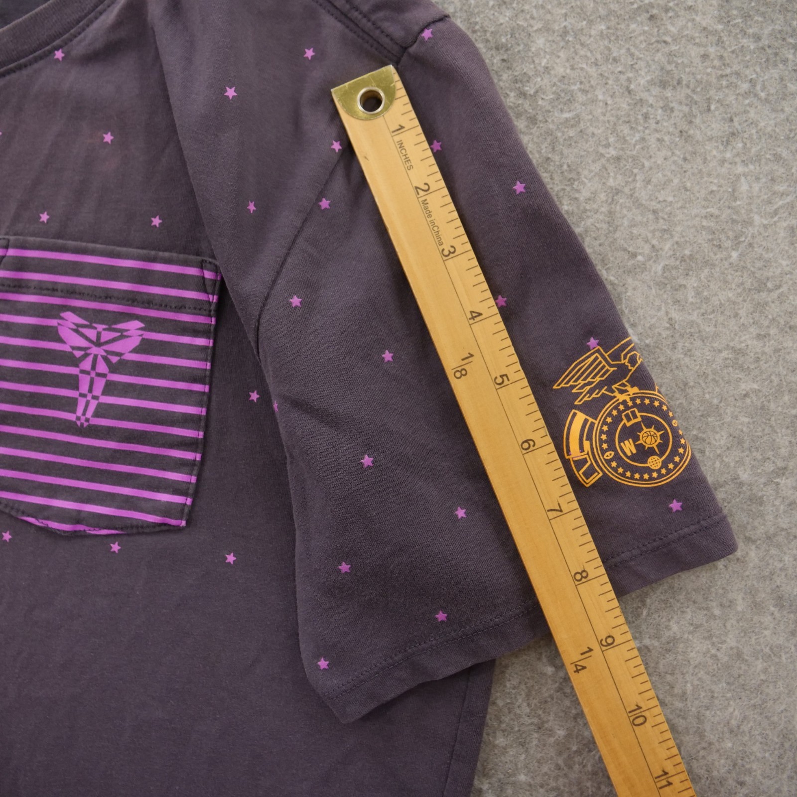 Nike Kobe Bryant Shirt Mens Medium Purple Black Mamba Medium Dri-Fit Tee