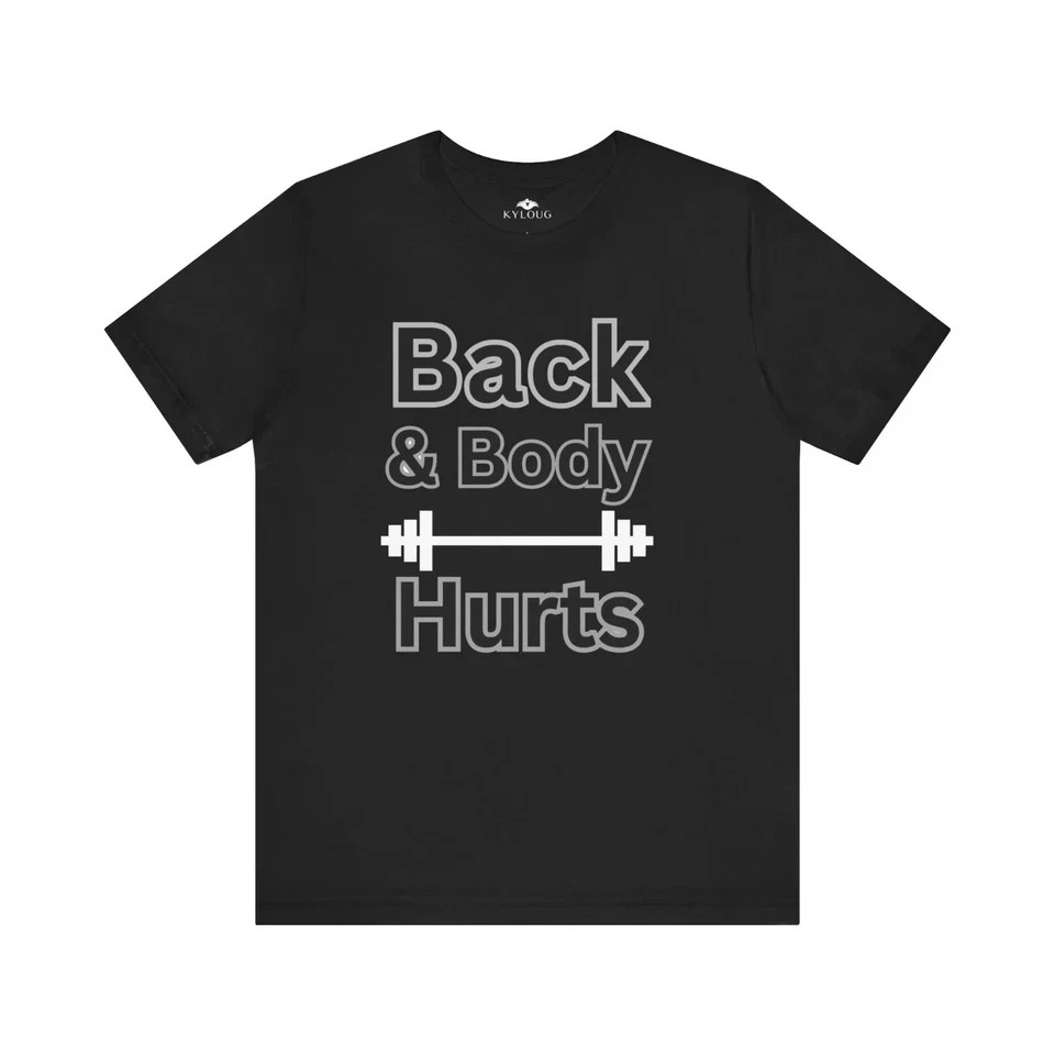 Unisex Short Sleeve Workout T-Shirt | Round Neck Gym Training Top for both