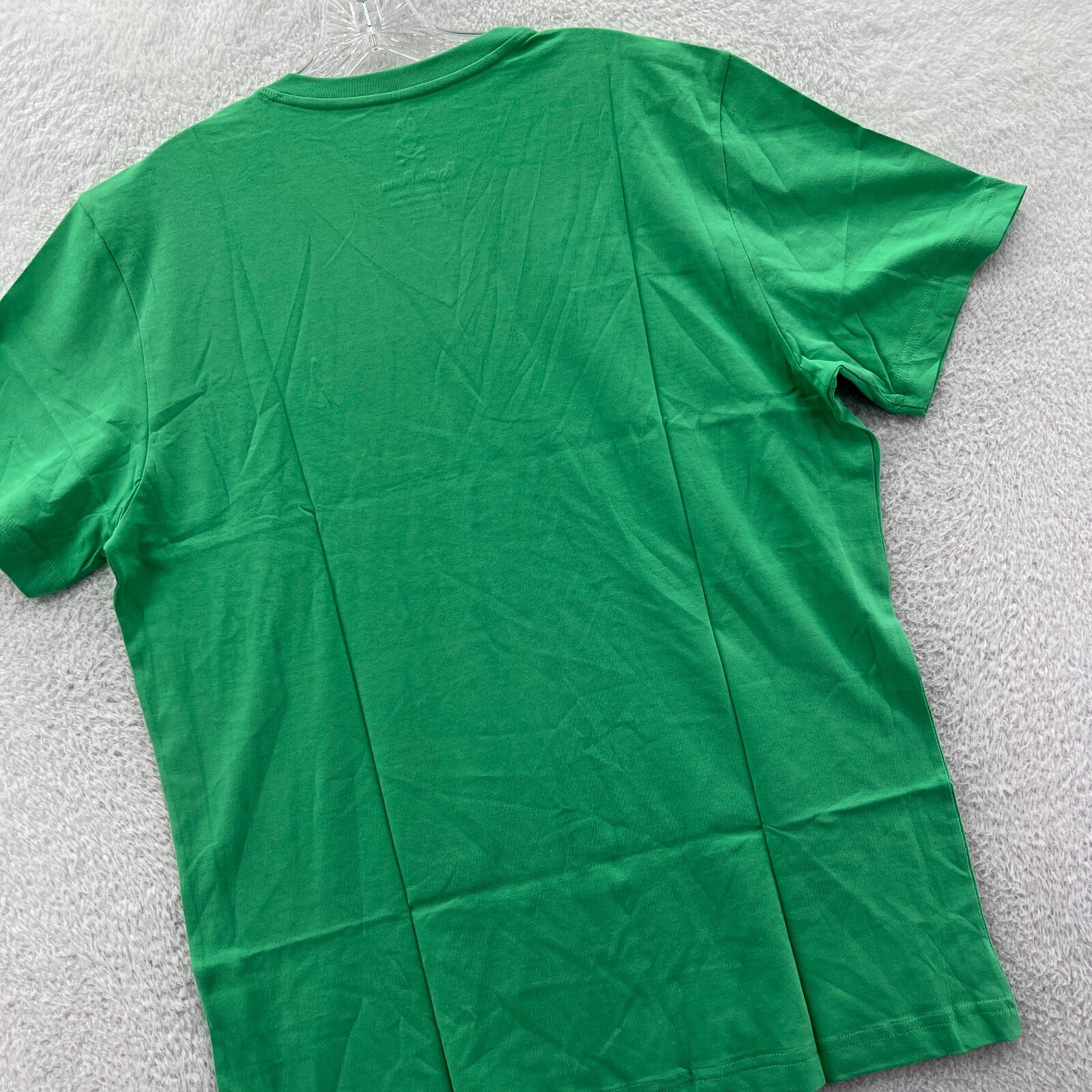 New Psycho Bunny Shirt Mens Large Green Classic Logo Top V Neck Preppy Tee B27