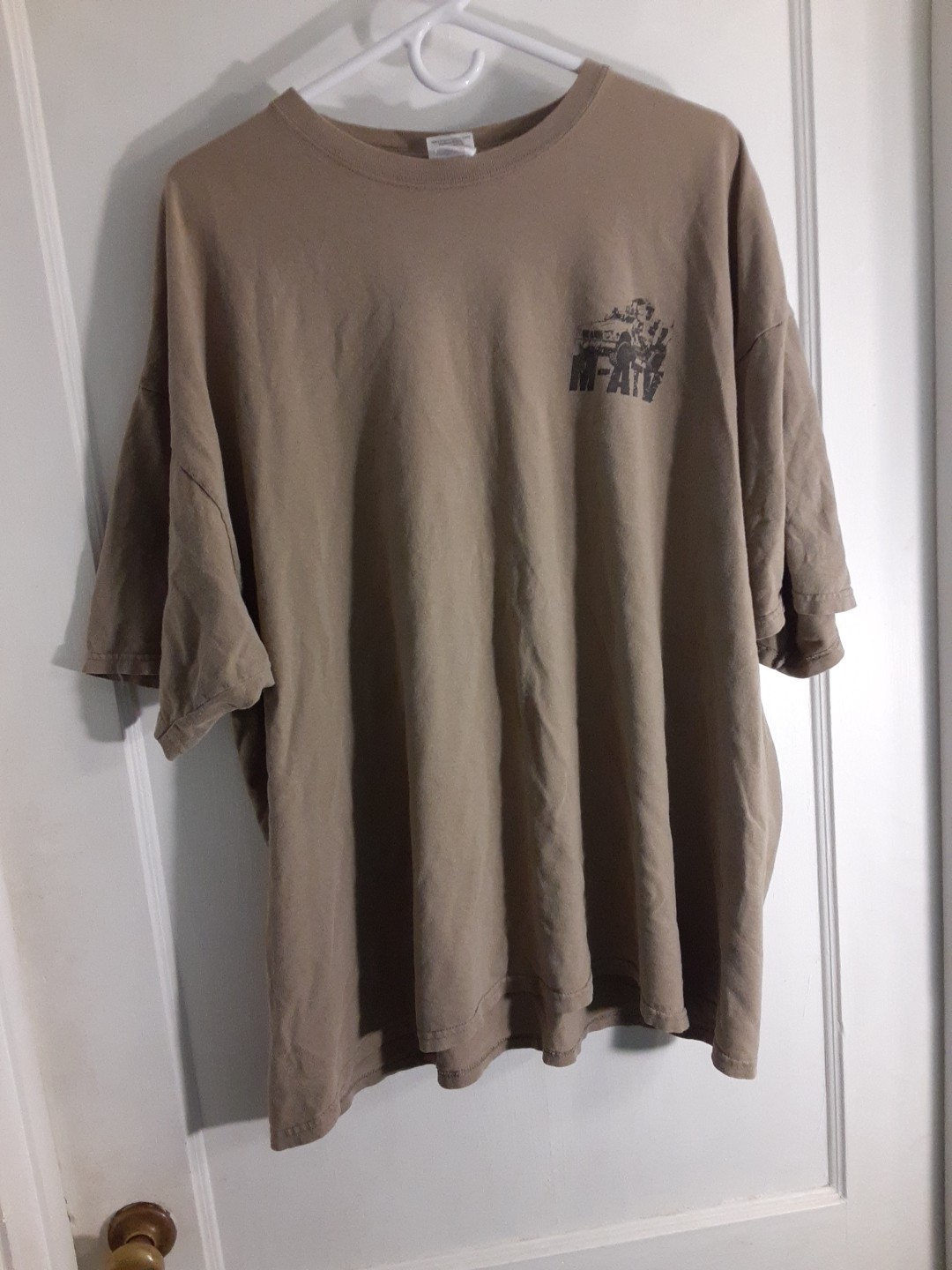 Oshkosh Defense 3XL Large Desert Sand Pre-owned T Shirt good Condition