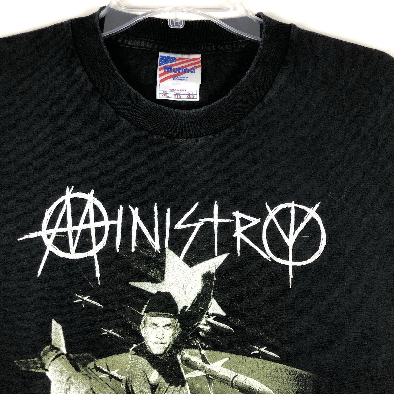 Ministry Revolting Cocks T Shirt Men 2XL Black 2006 MasterBaTour Tour USA Made