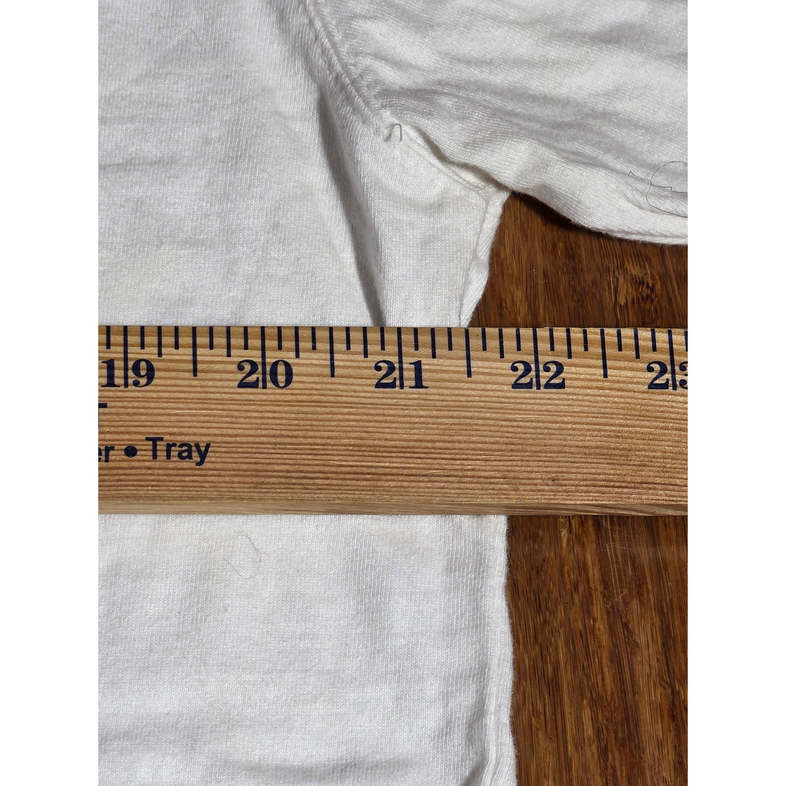 Pressbox Rutgers University Long Sleeve Jersey Shirt Mens Medium White Cotton