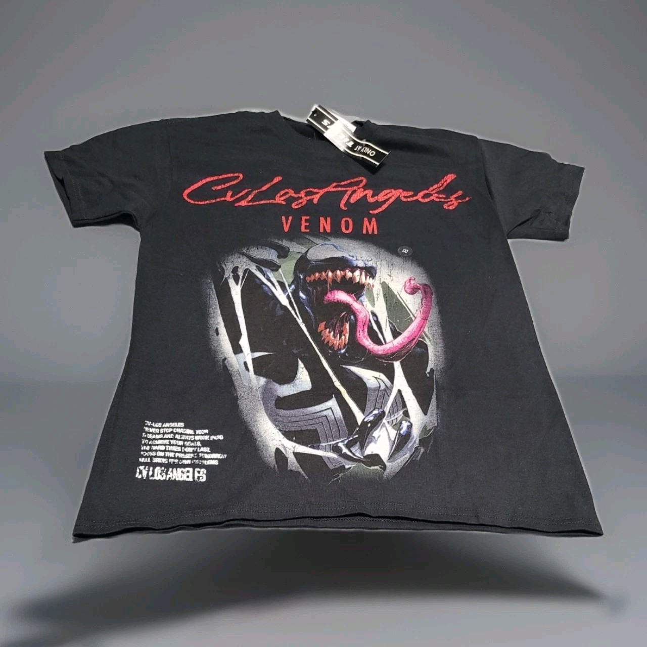 CVLA x Marvel Venom Breakth Black T-Shirt Men&rsquo;s Size XL New With Tags