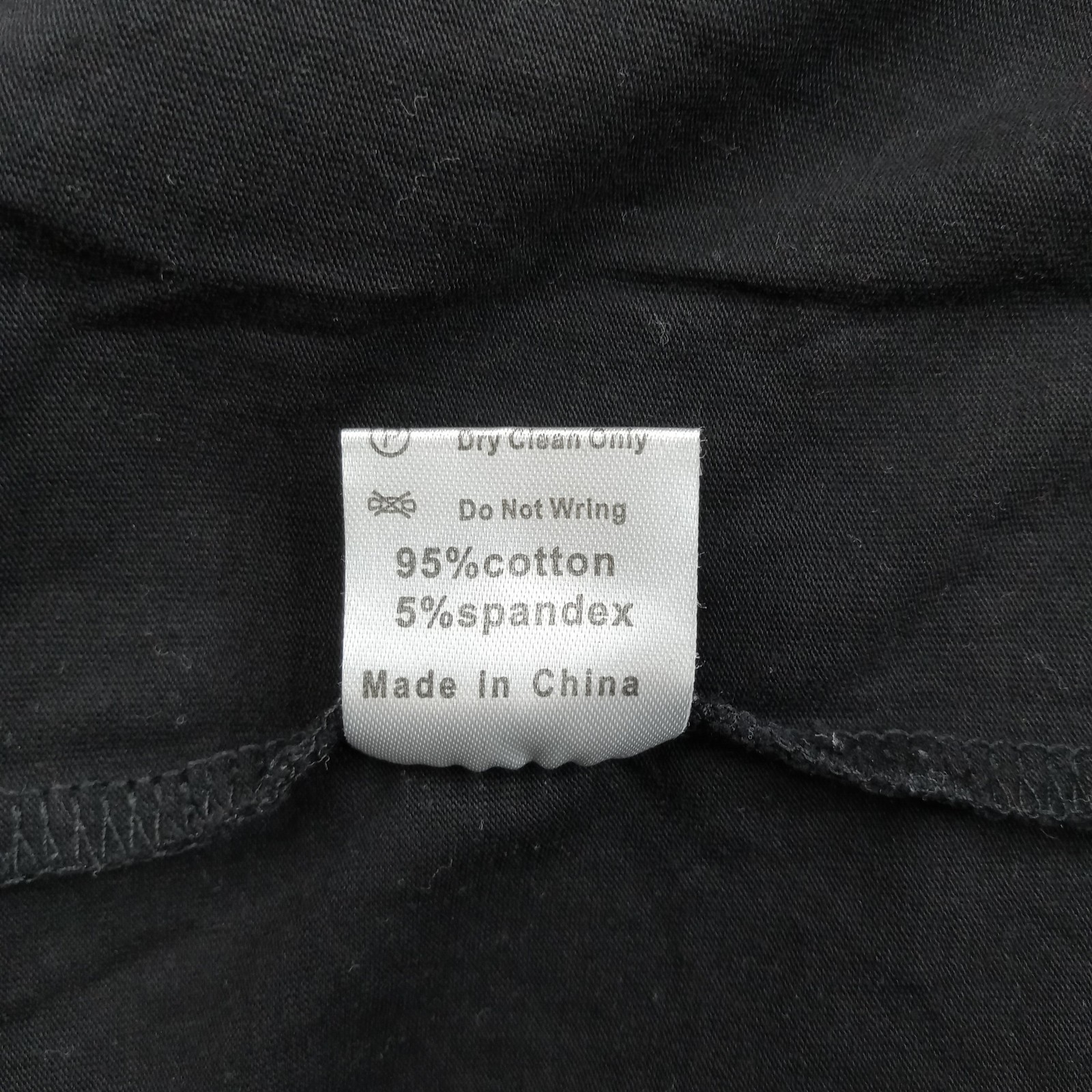 Kuyigo Shirt Mens XL Black Long Sleeve Henley Mandarin Collar Stretch Casual