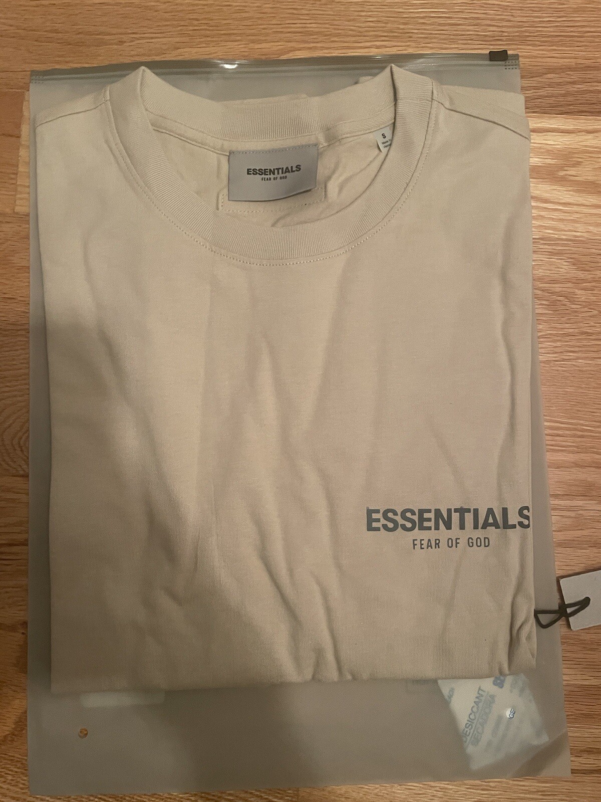 ESSENTIALS Linen T-Shirt S SSENSE EXCLUSIVE FW21 100% AUTHENTIC NEW *SHIPS ASAP*