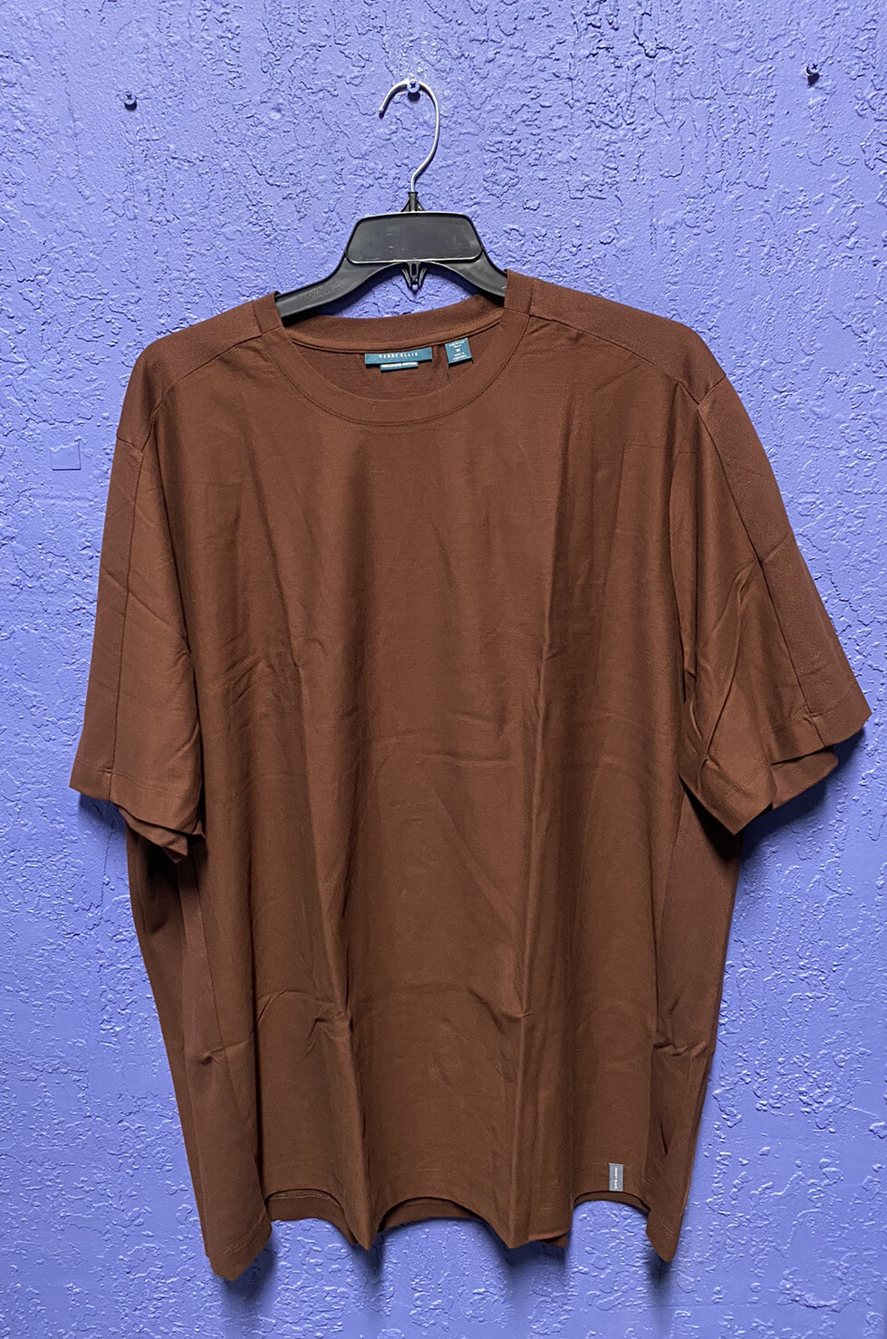 Perry Ellis Texture Block Tee Shirt Men&rsquo;s Size 3X Big and Tall 4HSK7652RT 209