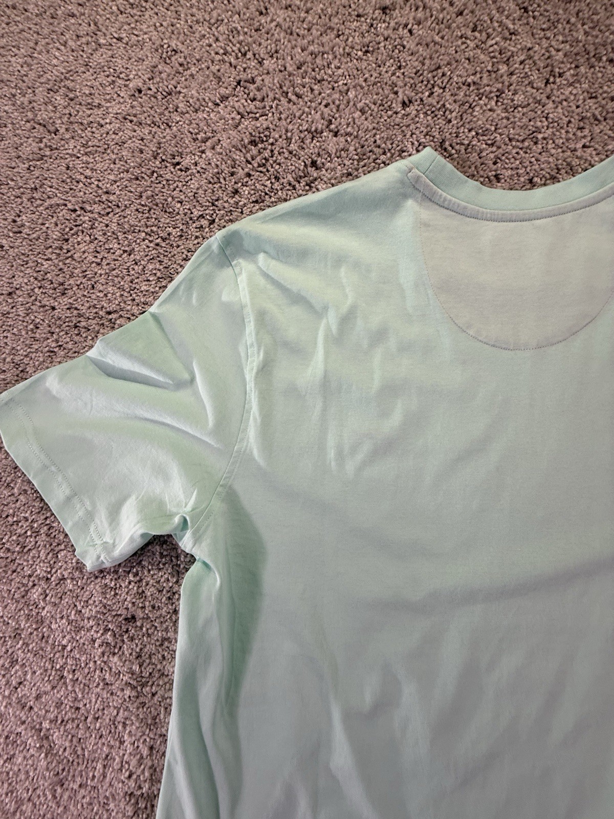 NWT Greg Norman Teal Geeen Blue Crew Neck Men’s Large