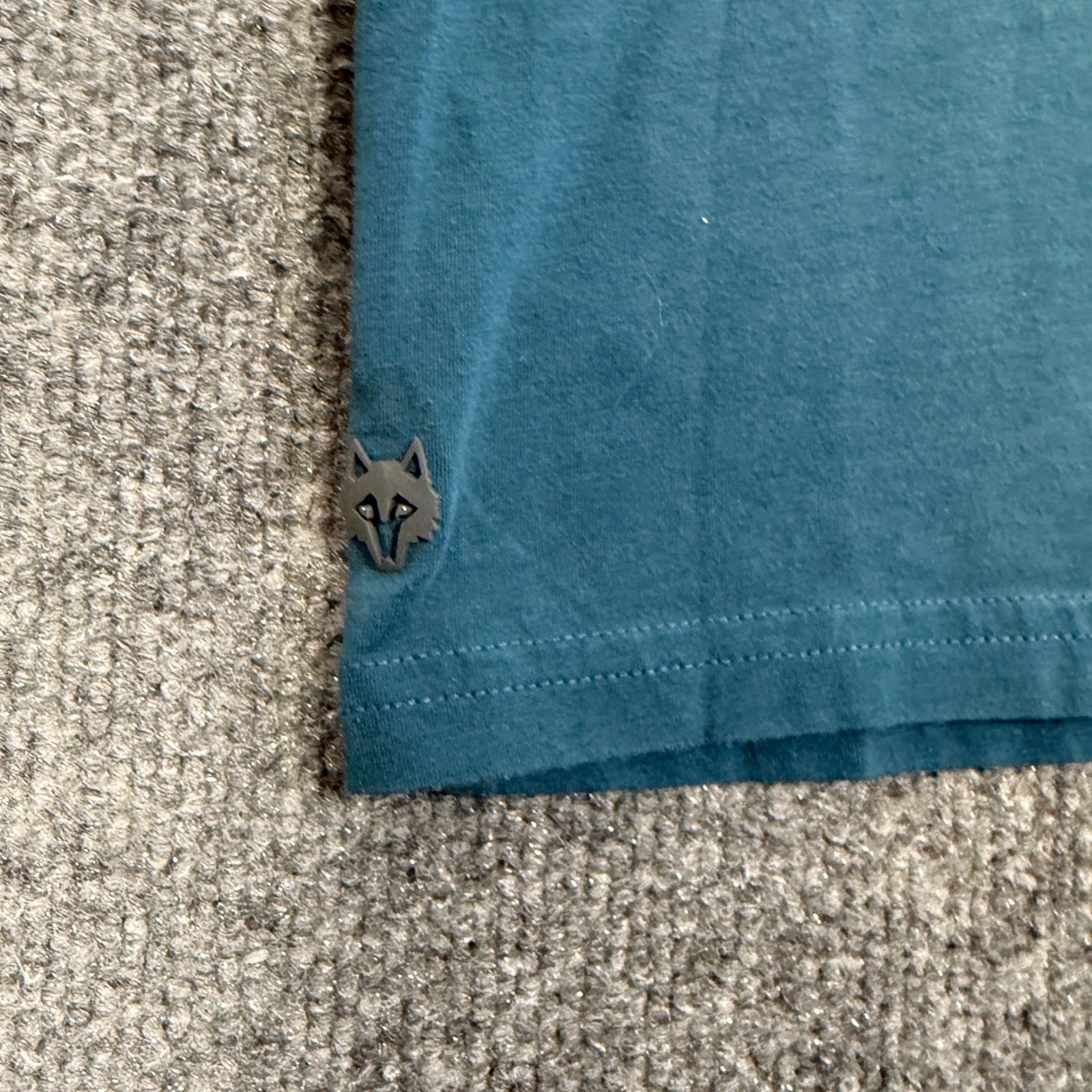 Greyson TShirt Mens Medium Teal Pima Cotton Blend Stretch Short Sleeve Golf