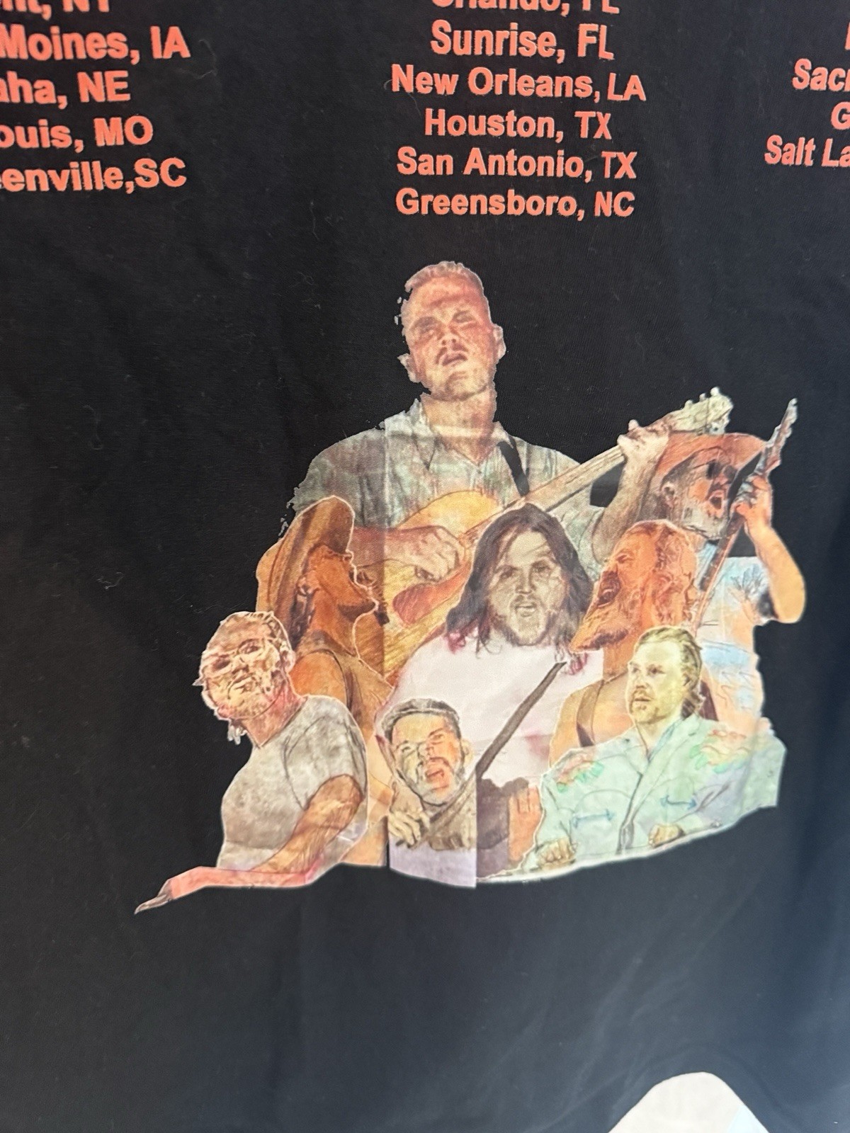 Zach Bryan Quittin Time Tour 2024 Shirt Medium Mens Country Music Merch