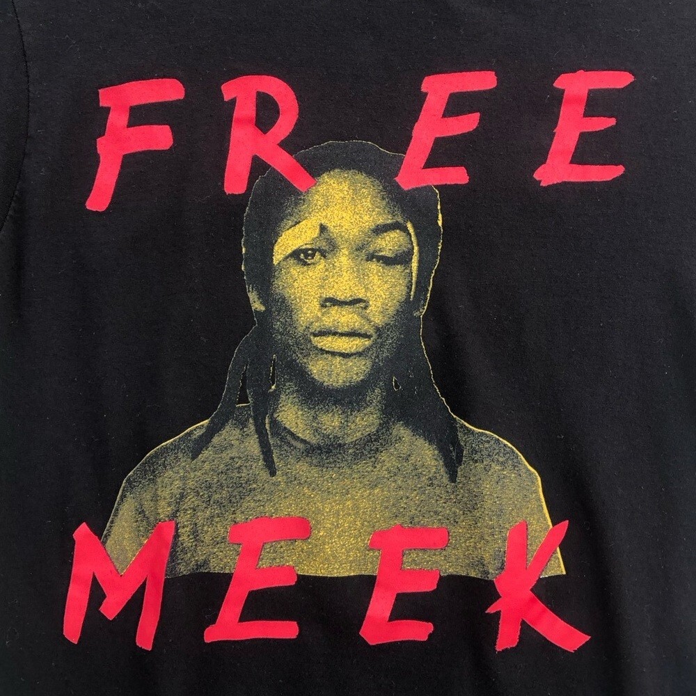 Amazon Prime Meek Mill Documentary FREE MEEK Tee – Size Medium