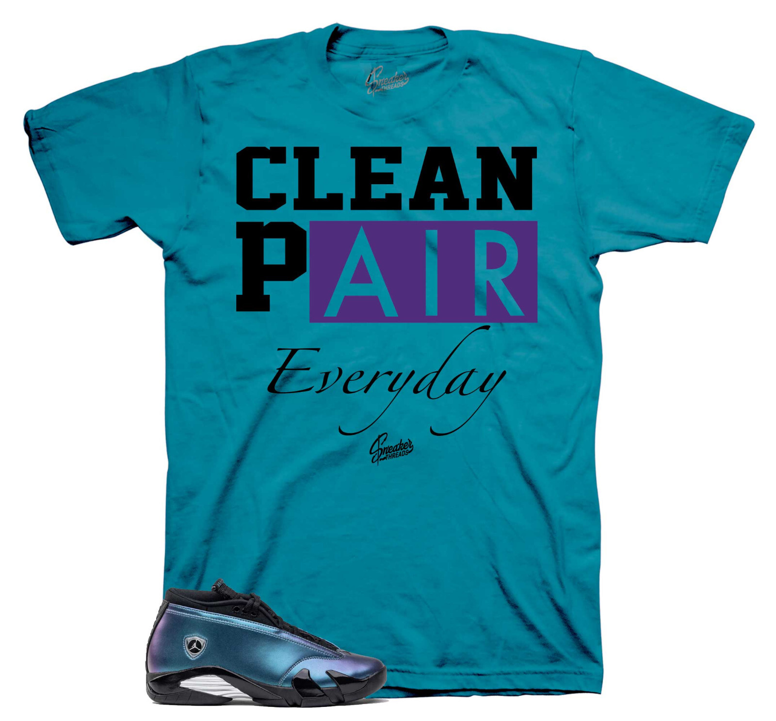Shirt To Match Jordan 14 Love Letter Shoes – Clean Pair Tee