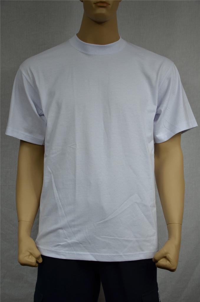1 NEW SHAKA WEAR SUPER MAX HEAVY WEIGHT T-SHIRT WARM WHITE TEE PLAIN S-7XL
