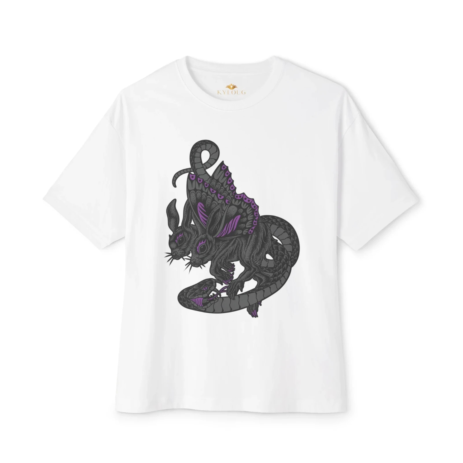 Men&rsquo;s Oversized Round Neck Streetwear T-Shirt Soft Cotton Casual Wear Comfort