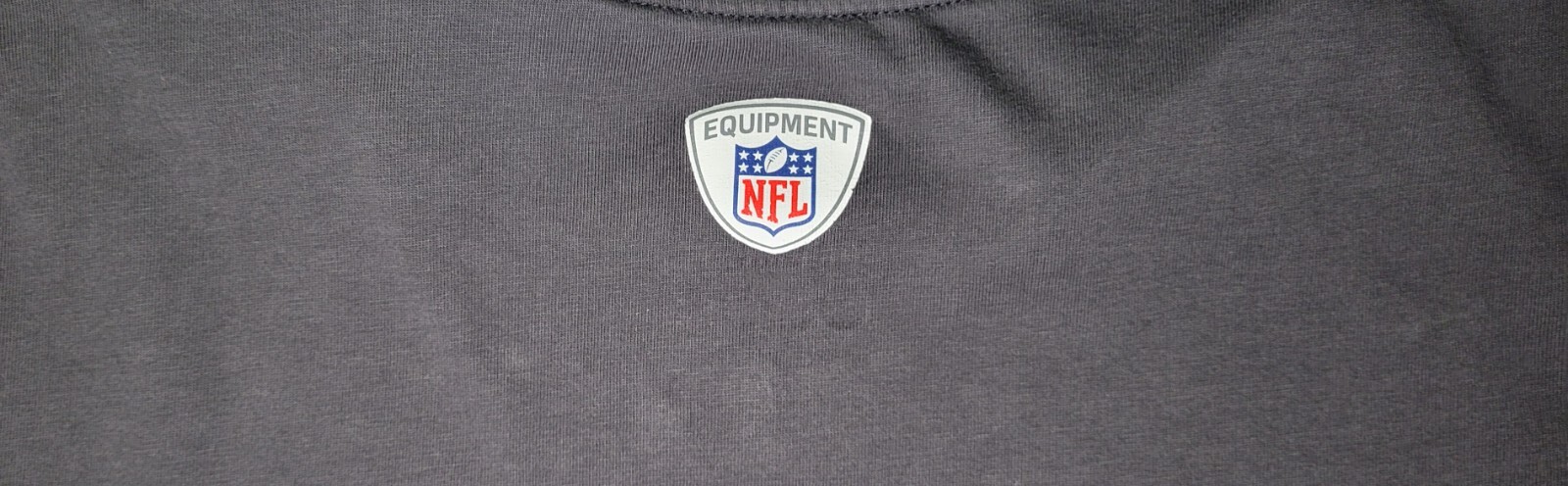 Nike NFL Chicago Bears Athletic Cut Mens Gray Orange Short Sleeve Shirt Size XL