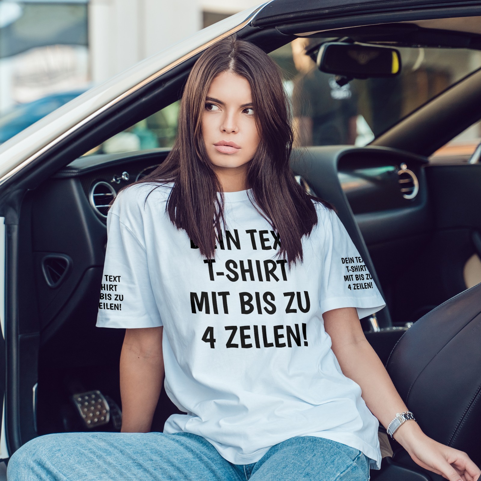 Personalised Wish Text Name Gift Funny Saying Company Love Fun T-Shirt
