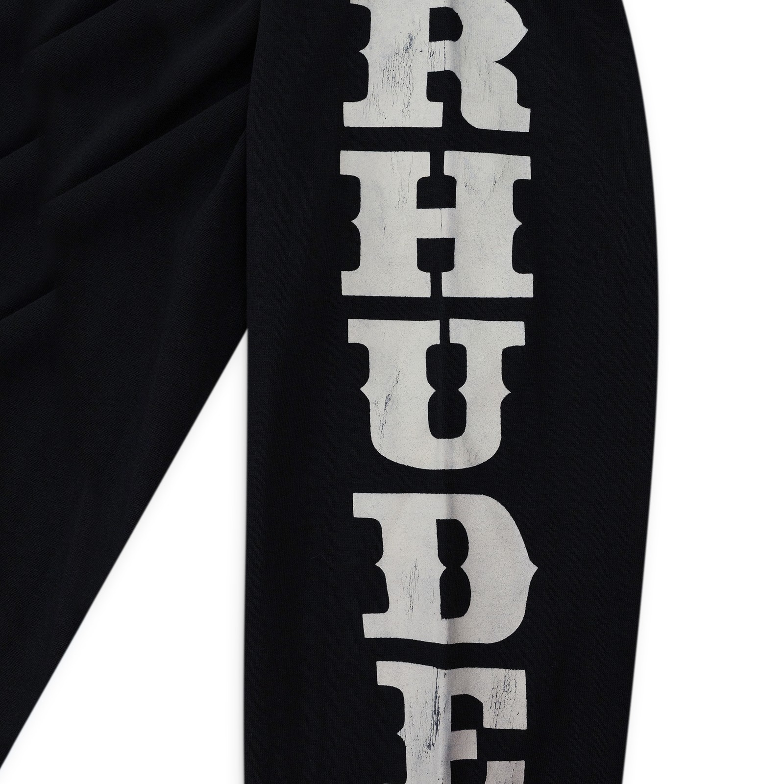 Rhude Black Cross Longsleeve T-Shirt SIZE M $415