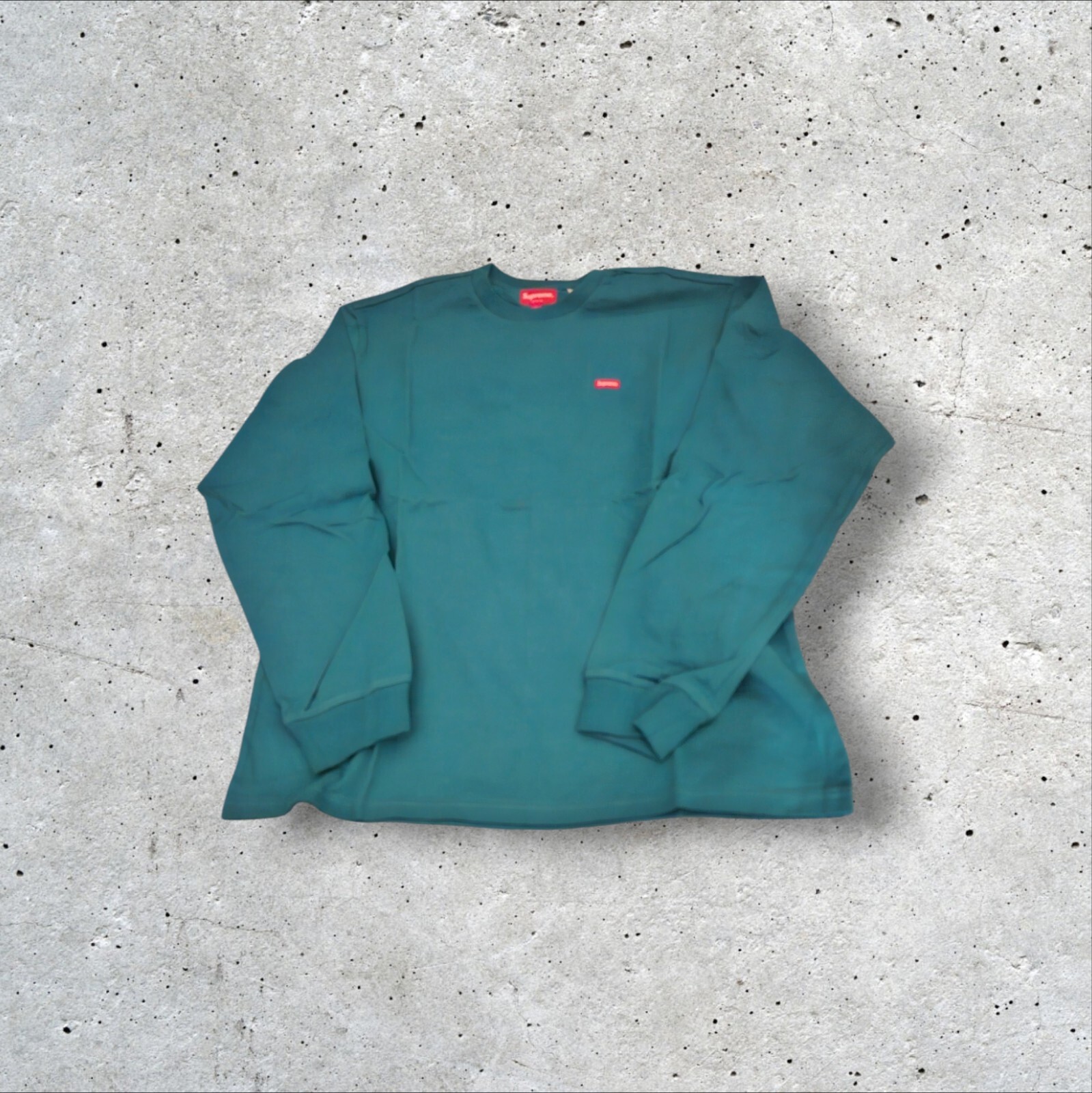 Supreme Small Box Logo Long/Sleeve – Teal – SS22 – Medium Brand New! In Bag!